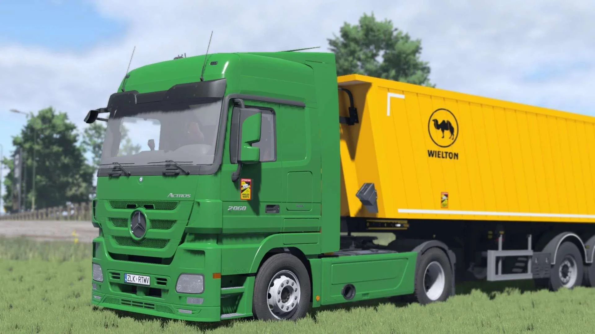 FS25 Mercedes Actros MP3 v1.0.0.2 Trucks Mod FS25 Mod Free Download