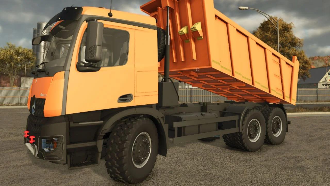 FS25 Mercedes Arocs v1.3 Trucks Mod FS25 Mod Free Download