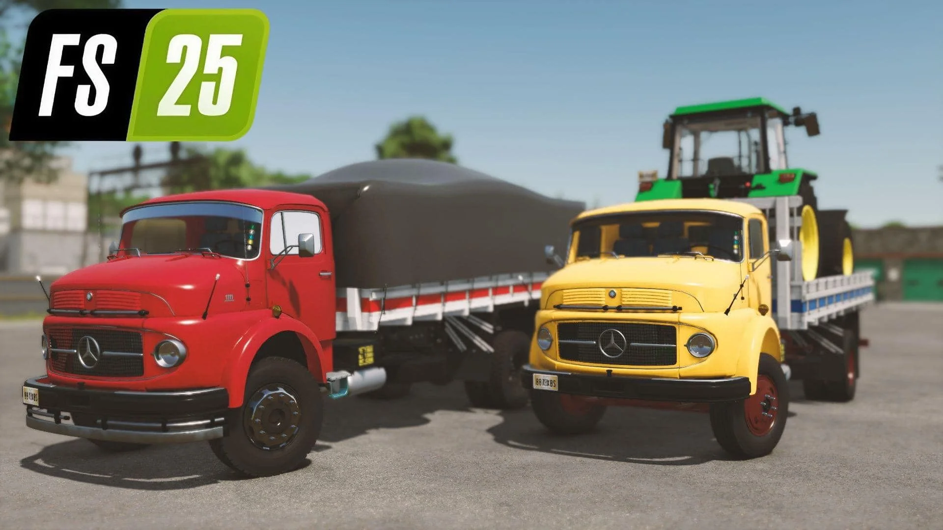 FS25 Mercedes Benz 1111 V1.0 Trucks Mod FS25 Mod Free Download