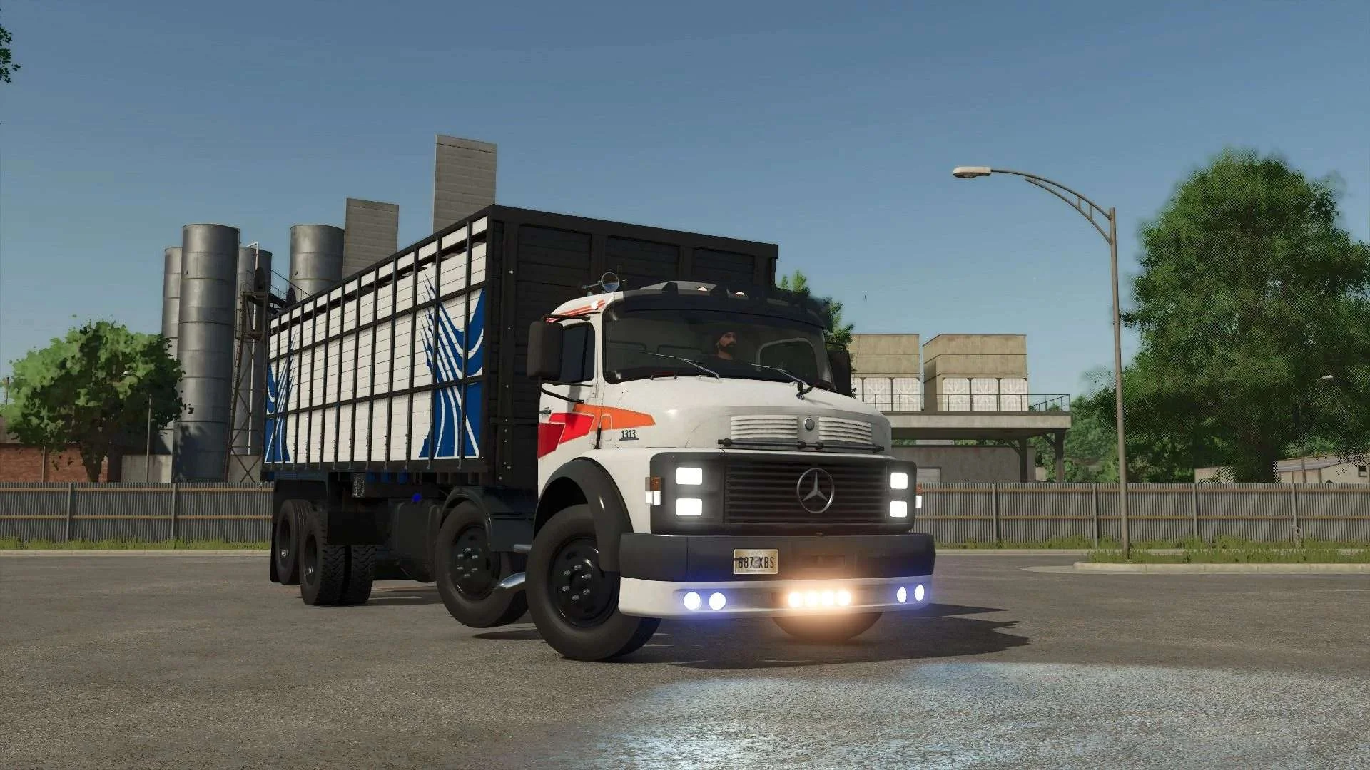 FS25 Mercedes Benz 1313 v1.0 Trucks Mod FS25 Mod Free Download