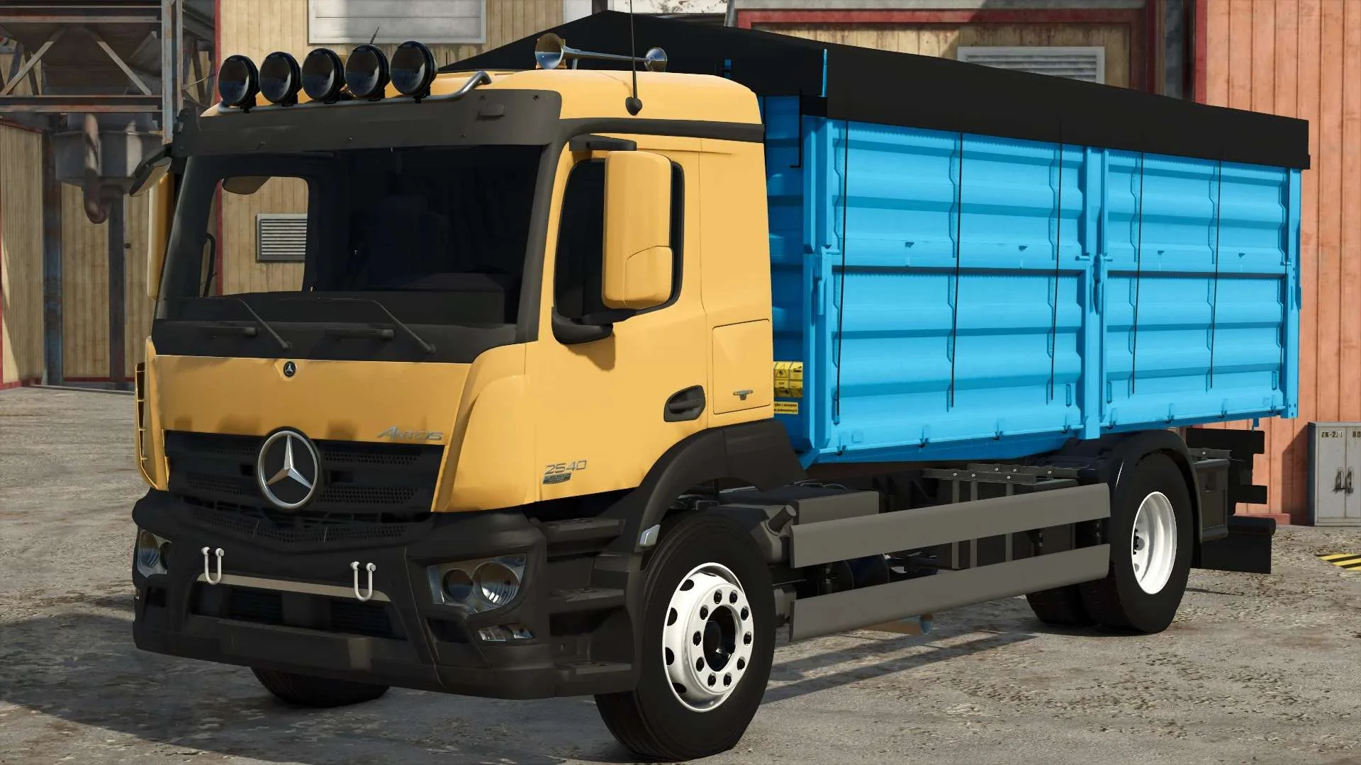 FS25 Mercedes Benz Antos 2540 v1.0 Trucks Mod FS25 Mod Free Download