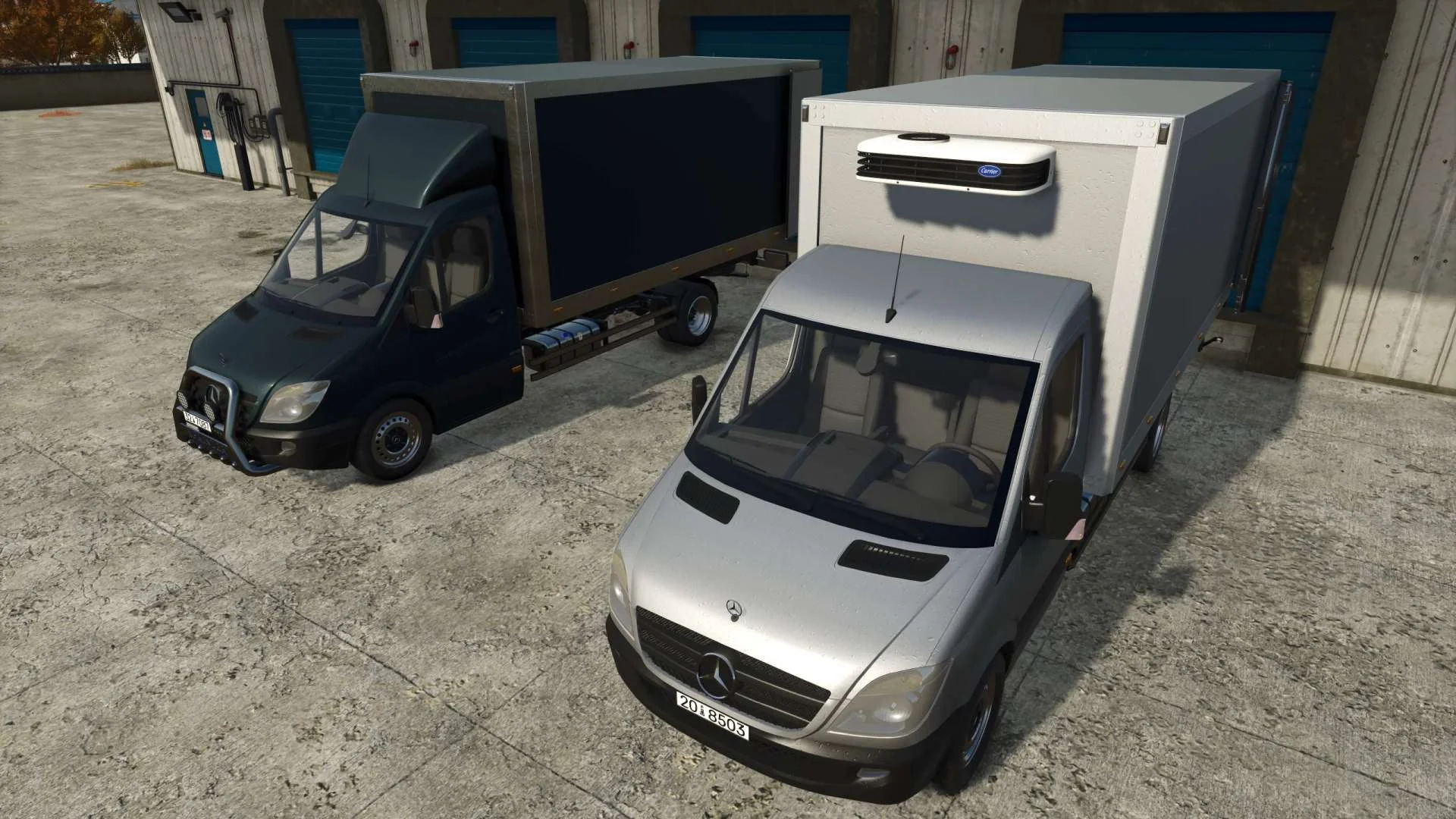 FS25 Mercedes Sprinter Reefer v1.1 Trucks Mod FS25 Mod Free Download