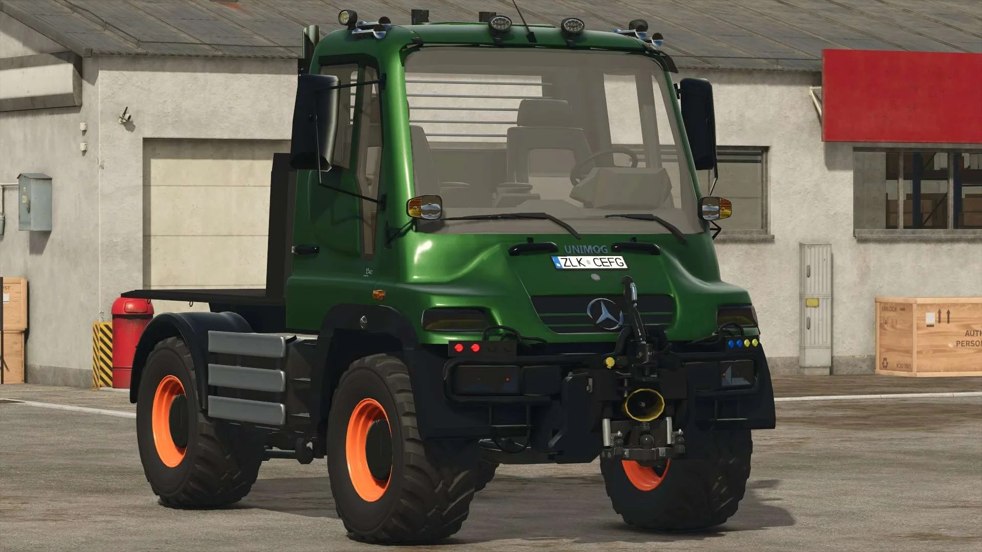 FS25 Mercedes Unimog U400 v1.0 Trucks Mod FS25 Mod Free Download