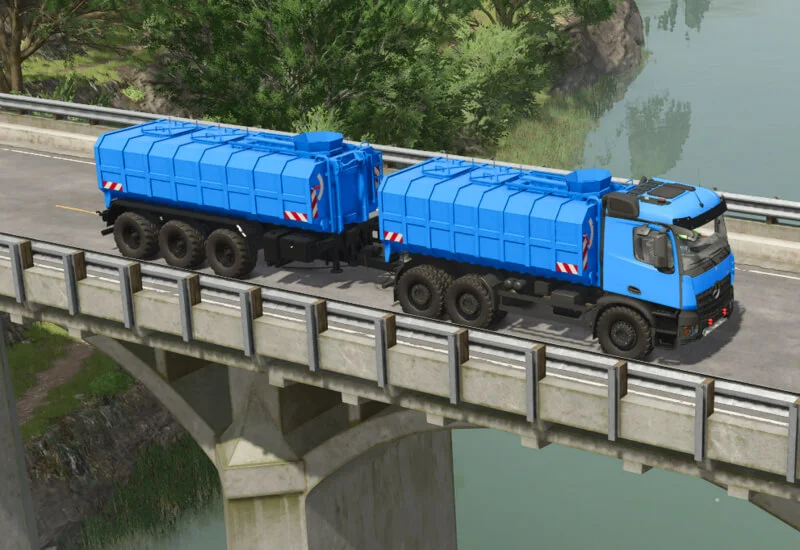 FS25 Milk truck v1.0 Trucks Mod FS25 Mod Free Download