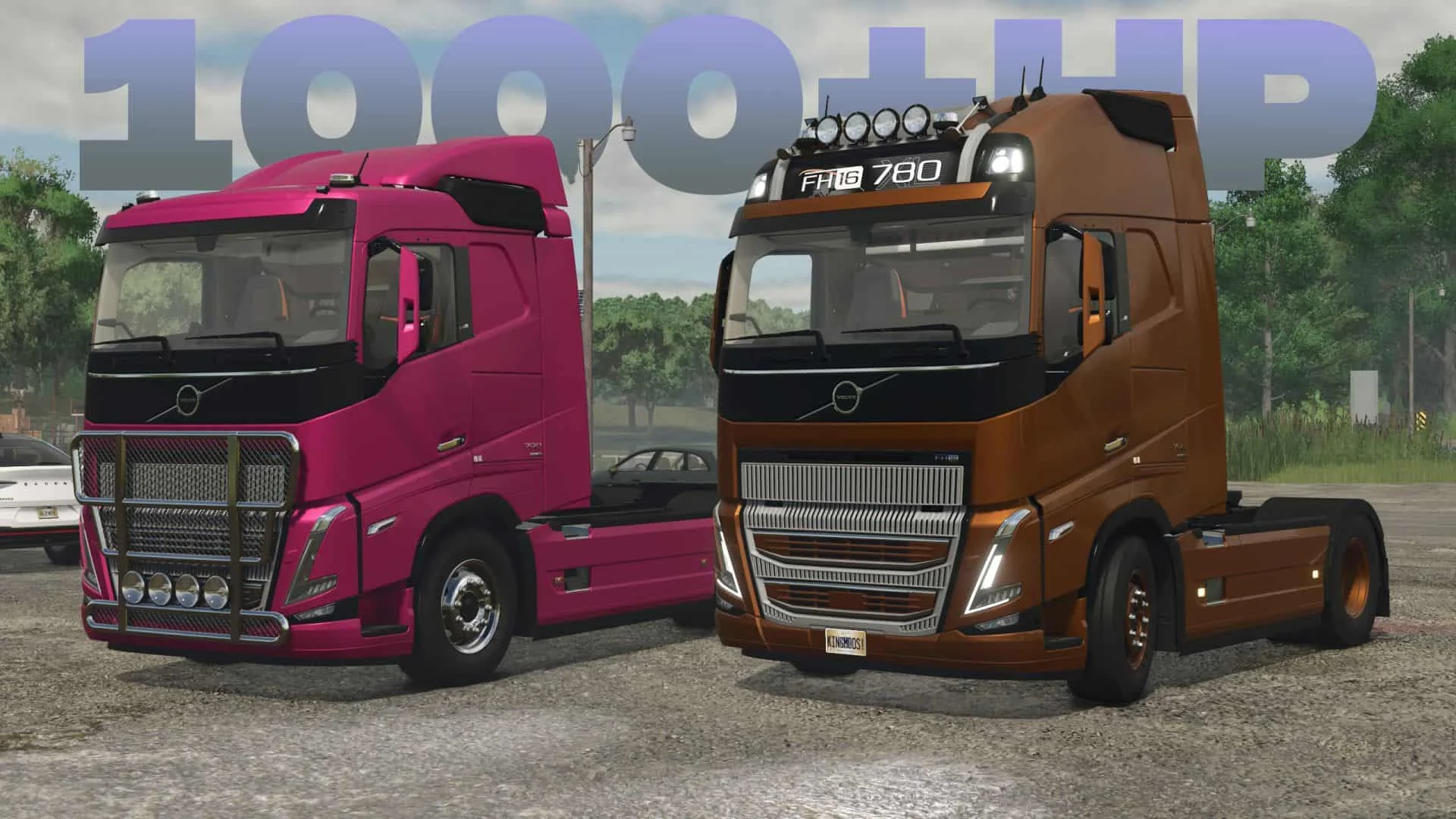 FS25 Pack Volvo FH16 (1000 ch) v1.0 Trucks Mod FS25 Mod Free Download