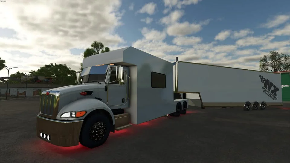 FS25 Peterbilt 340 Toter V1.0 Trucks Mod FS25 Mod Free Download