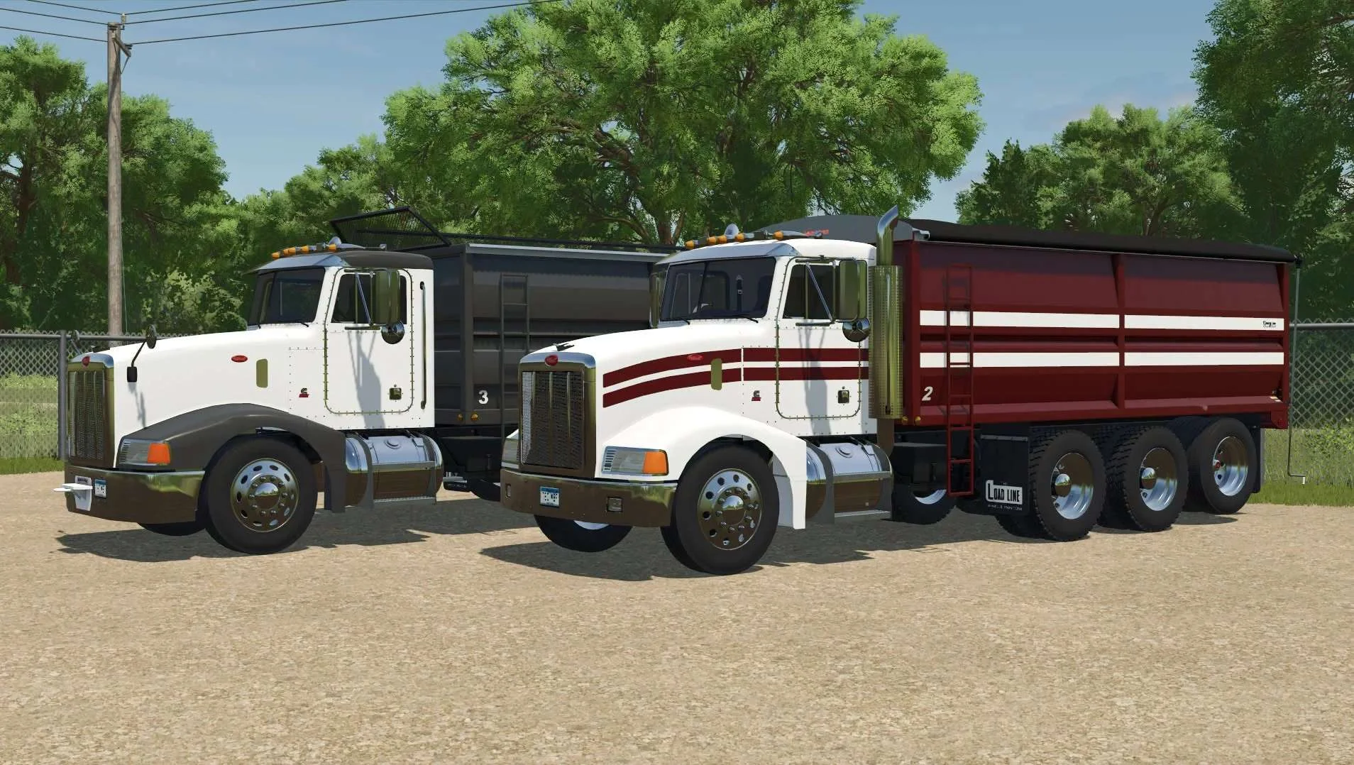 FS25 Peterbilt 377×385 v1.0 Trucks Mod FS25 Mod Free Download