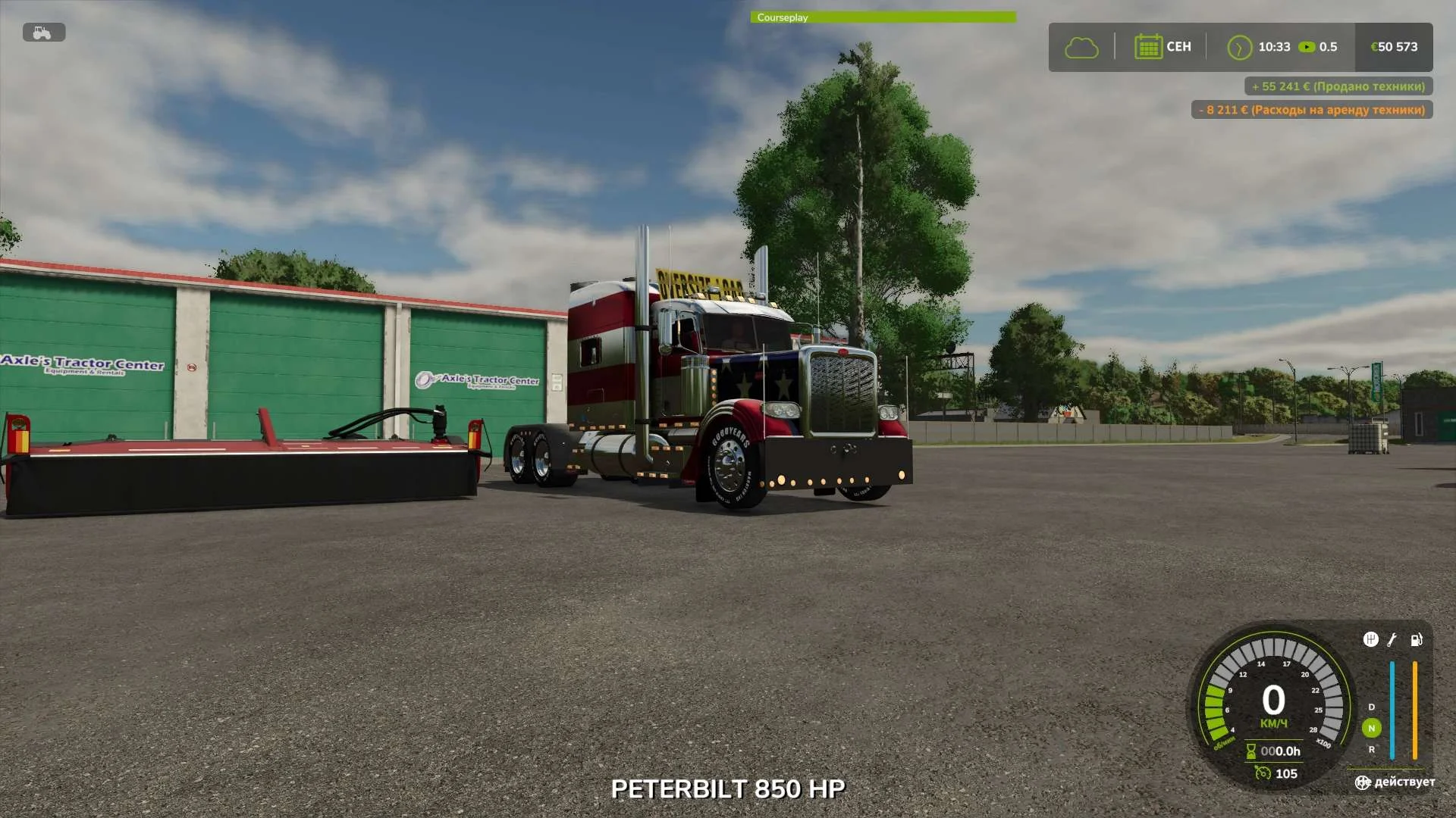 FS25 PETERBILT 388 Skin 4 v1.0 Trucks Mod FS25 Mod Free Download