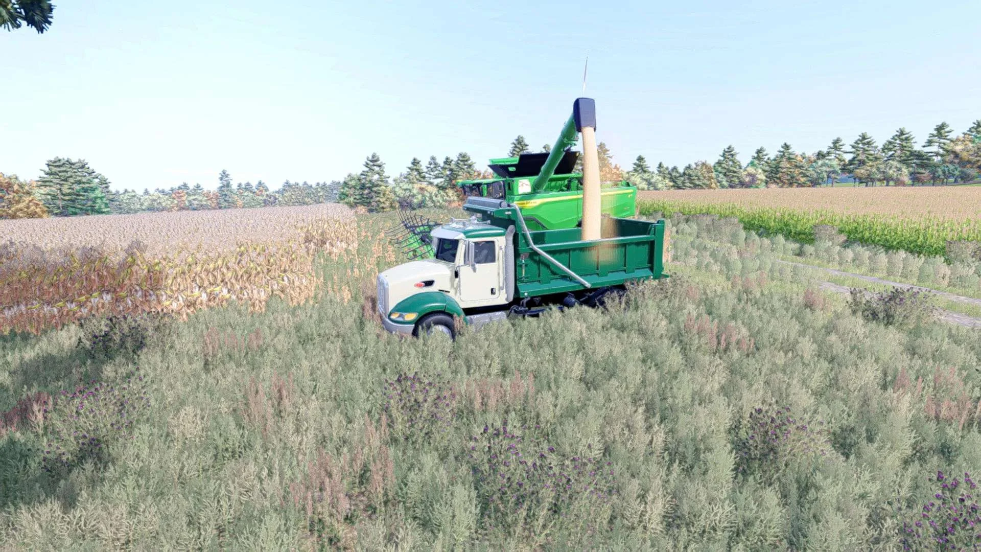 FS25 Peterbilt DOH 340 DUMP v1.0 Trucks Mod FS25 Mod Free Download