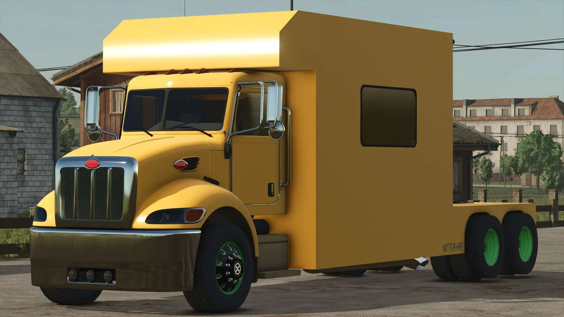 FS25 Peterbilt Toter v1.0 Trucks Mod FS25 Mod Free Download