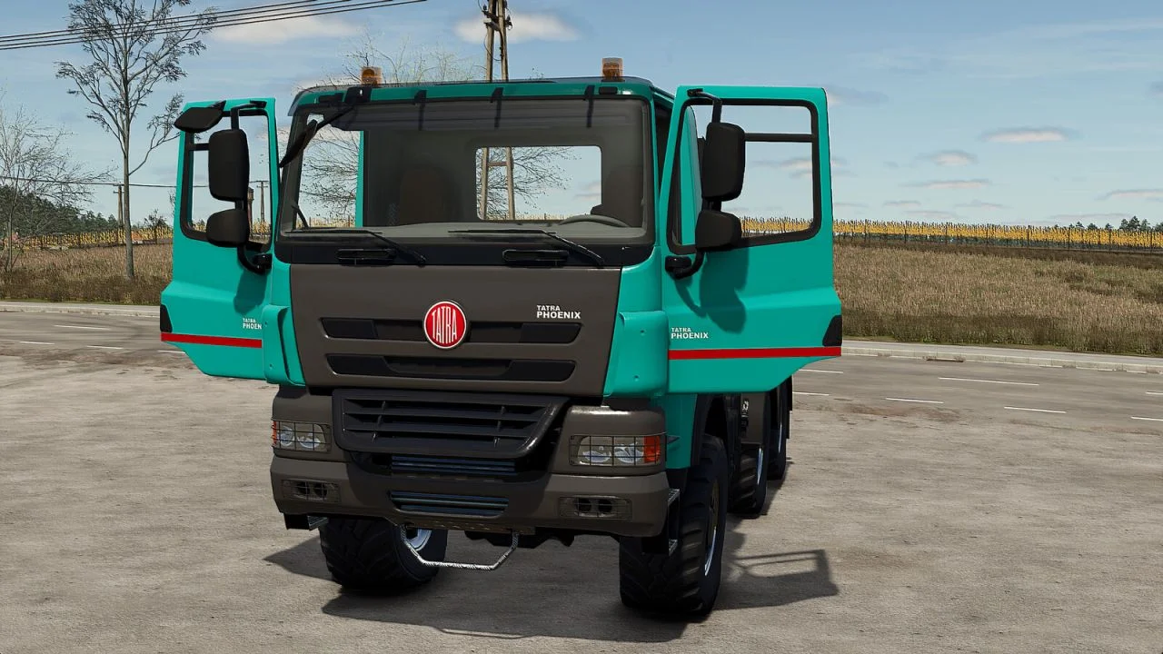 FS25 PHOENIX 6×6 Agro-Truck-Plus V1.0 Trucks Mod FS25 Mod Free Download