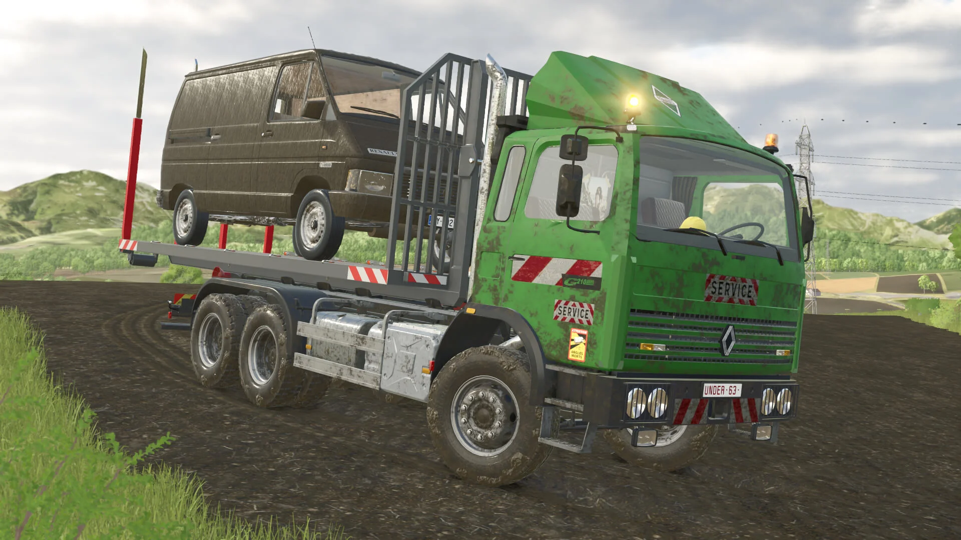 FS25 Renault G210 ITrunner V1.0 Trucks Mod FS25 Mod Free Download