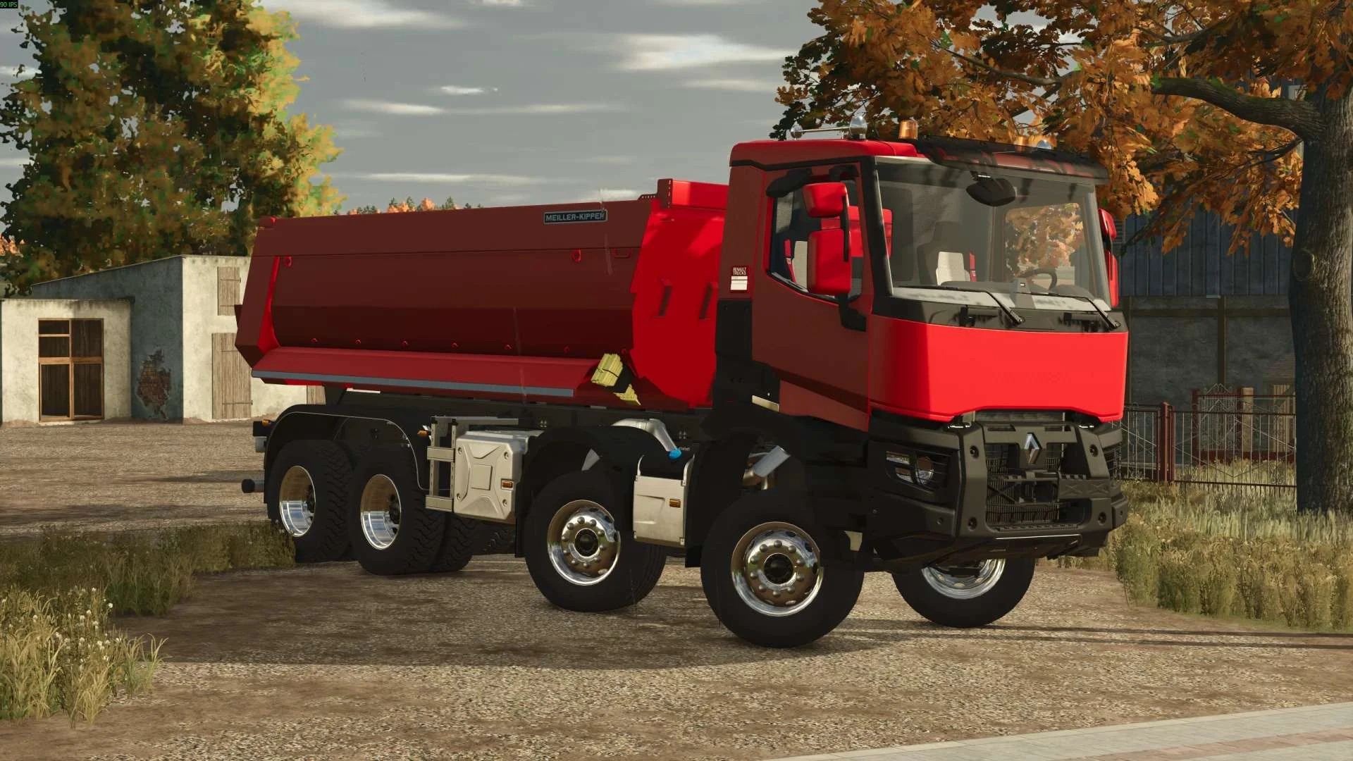 FS25 Renault K Meiller kipper v1.0 Trucks Mod FS25 Mod Free Download