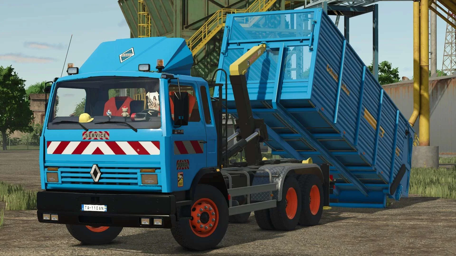 FS25 Renault M230 IT Runner v1.0 Trucks Mod FS25 Mod Free Download
