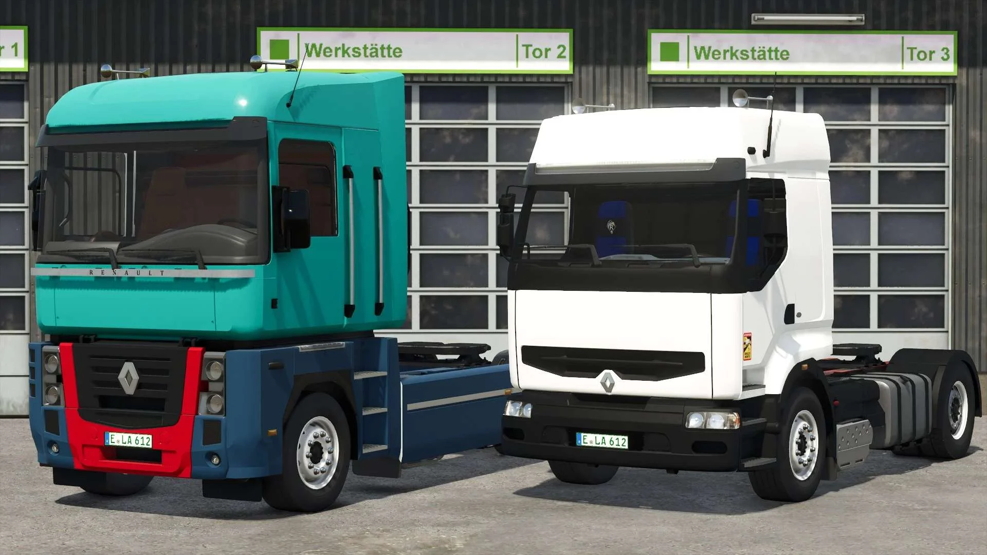 FS25 Renault Premium & Magnum v1.0 Trucks Mod FS25 Mod Free Download