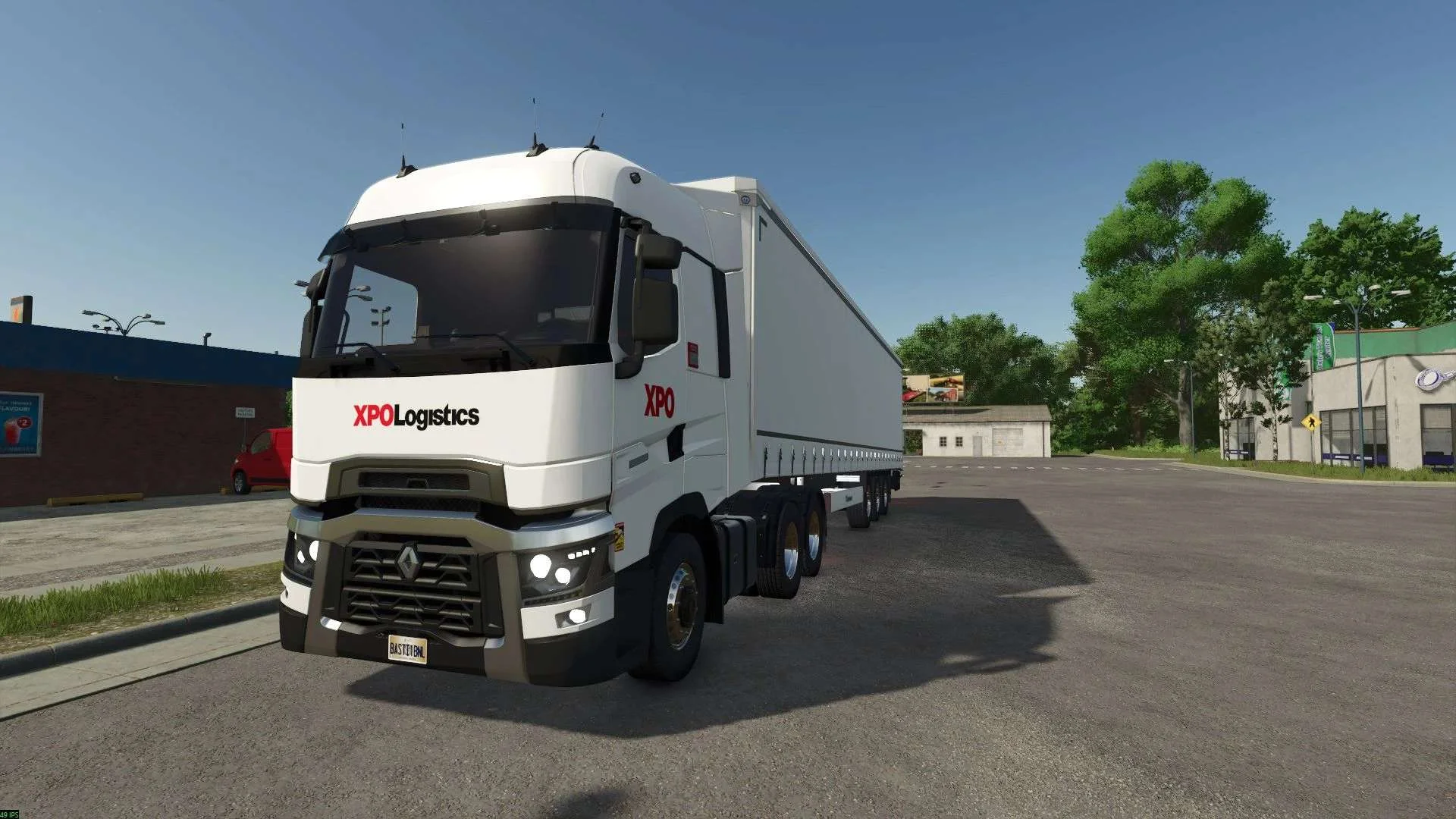 FS25 Renault Trucks T – XPO Logistics v2.0 FS25 Mod Free Download