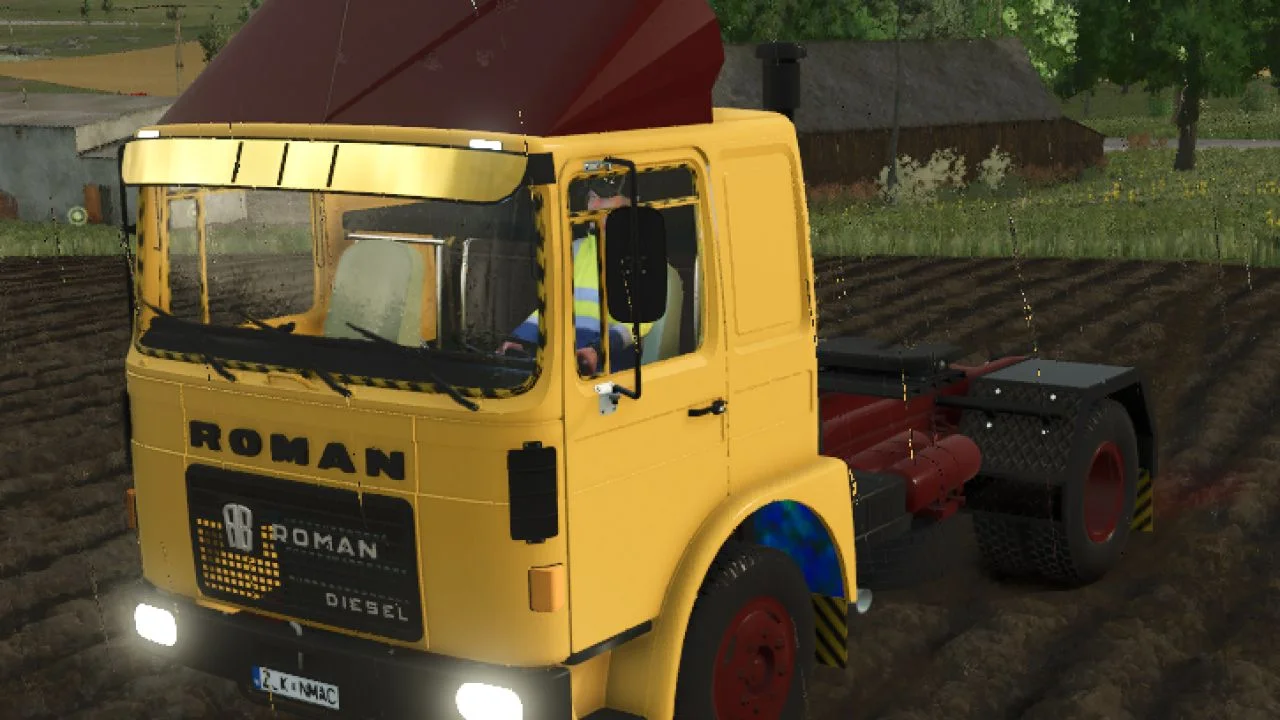 FS25 Roman Cap V1.0.0.2 Trucks Mod FS25 Mod Free Download