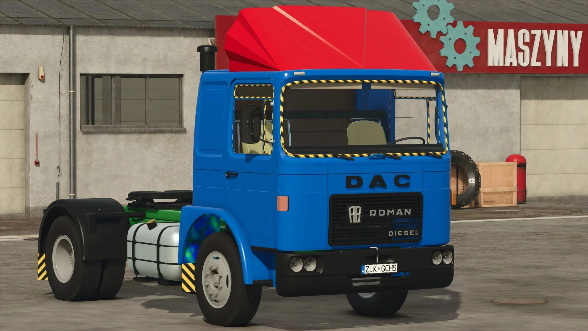 FS25 Roman Dac v1.0 Trucks Mod FS25 Mod Free Download