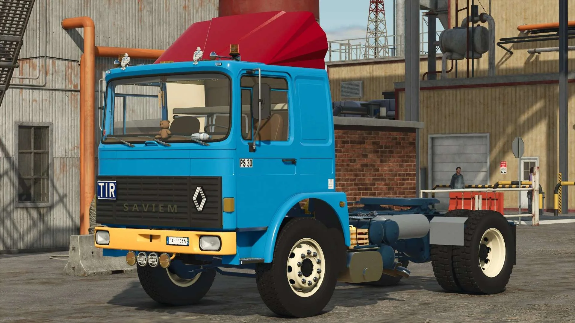 FS25 Saviem PS 30 v1.0 Trucks Mod FS25 Mod Free Download