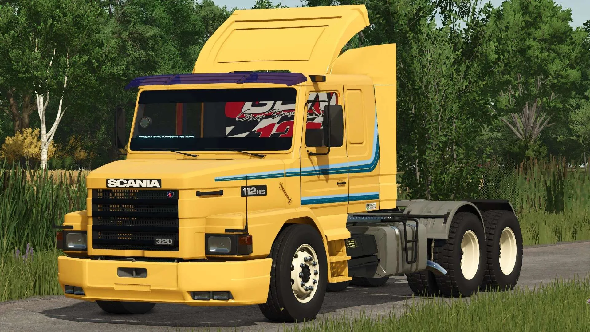 FS25 Scania 112/142 Series v1.0 Trucks Mod FS25 Mod Free Download