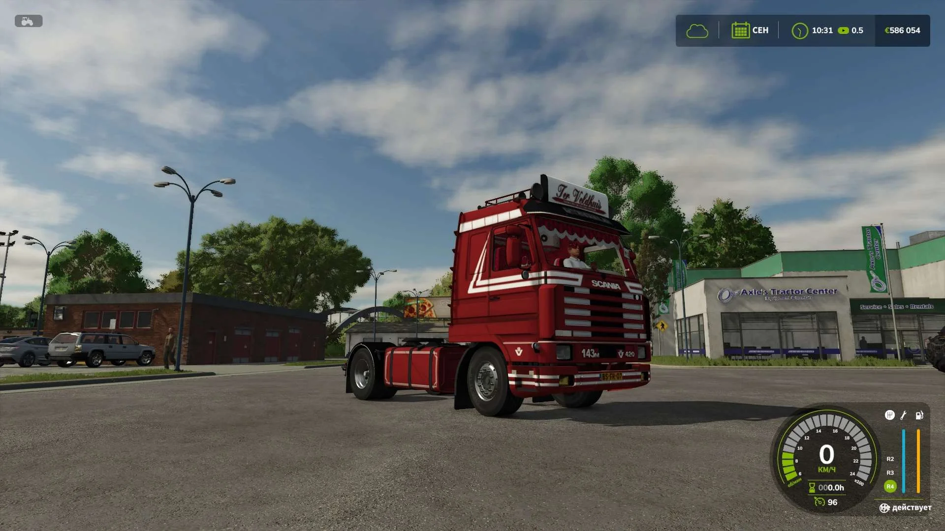 FS25 Scania 143m v1.0 Trucks Mod FS25 Mod Free Download