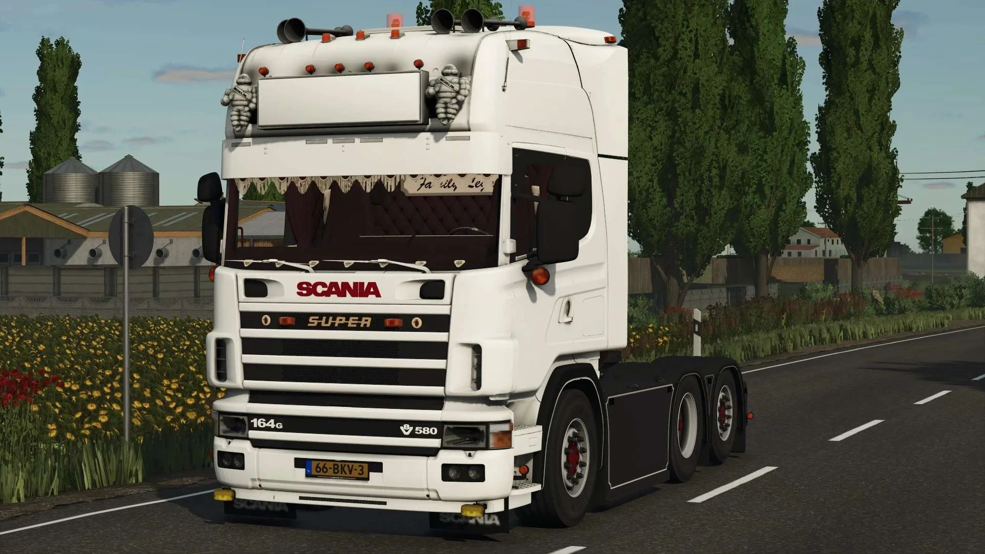 FS25 Scania 164G 580 v1.0 Trucks Mod FS25 Mod Free Download