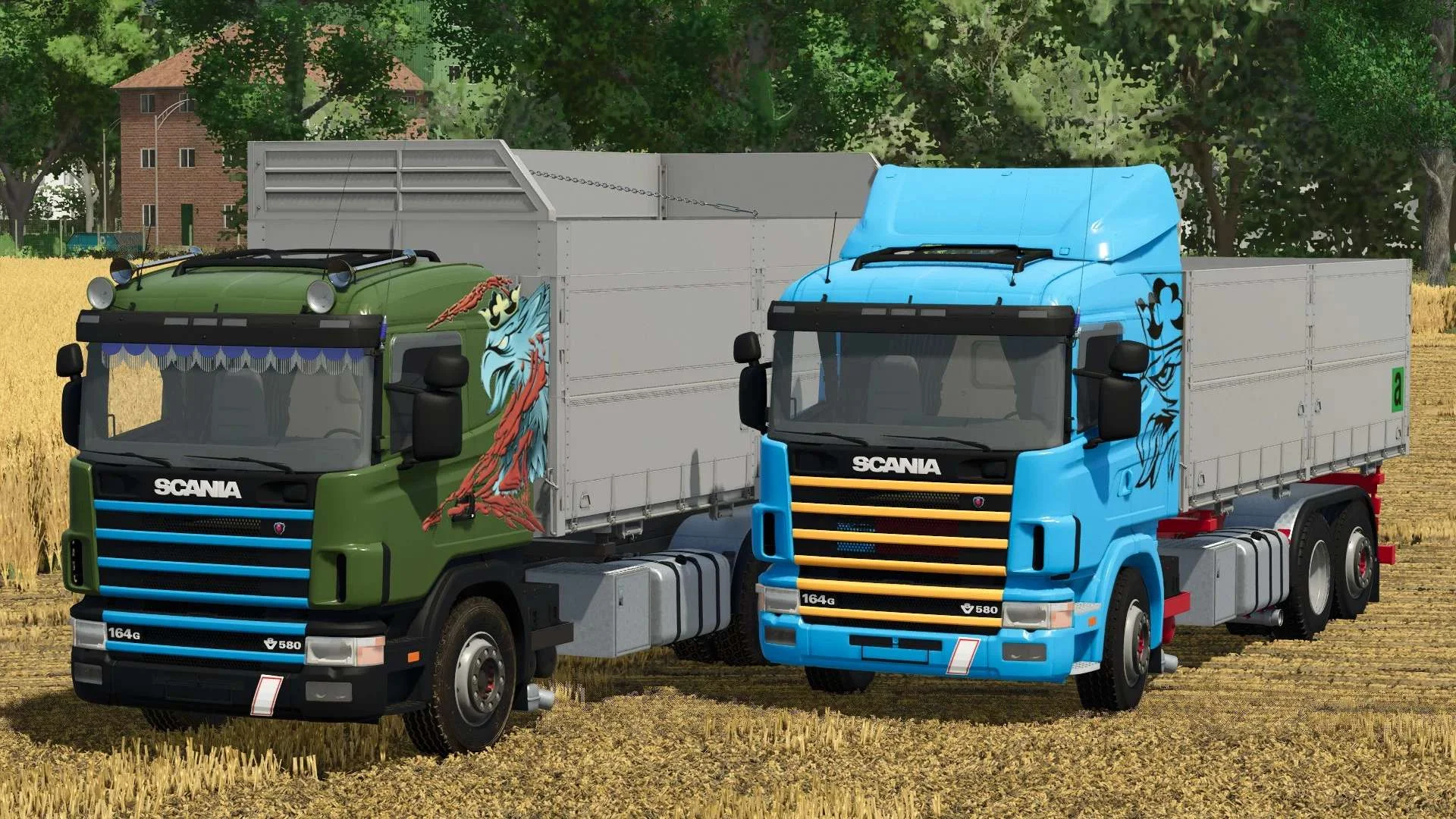 FS25 Scania 164G 580 V8 v1.0 Trucks Mod FS25 Mod Free Download