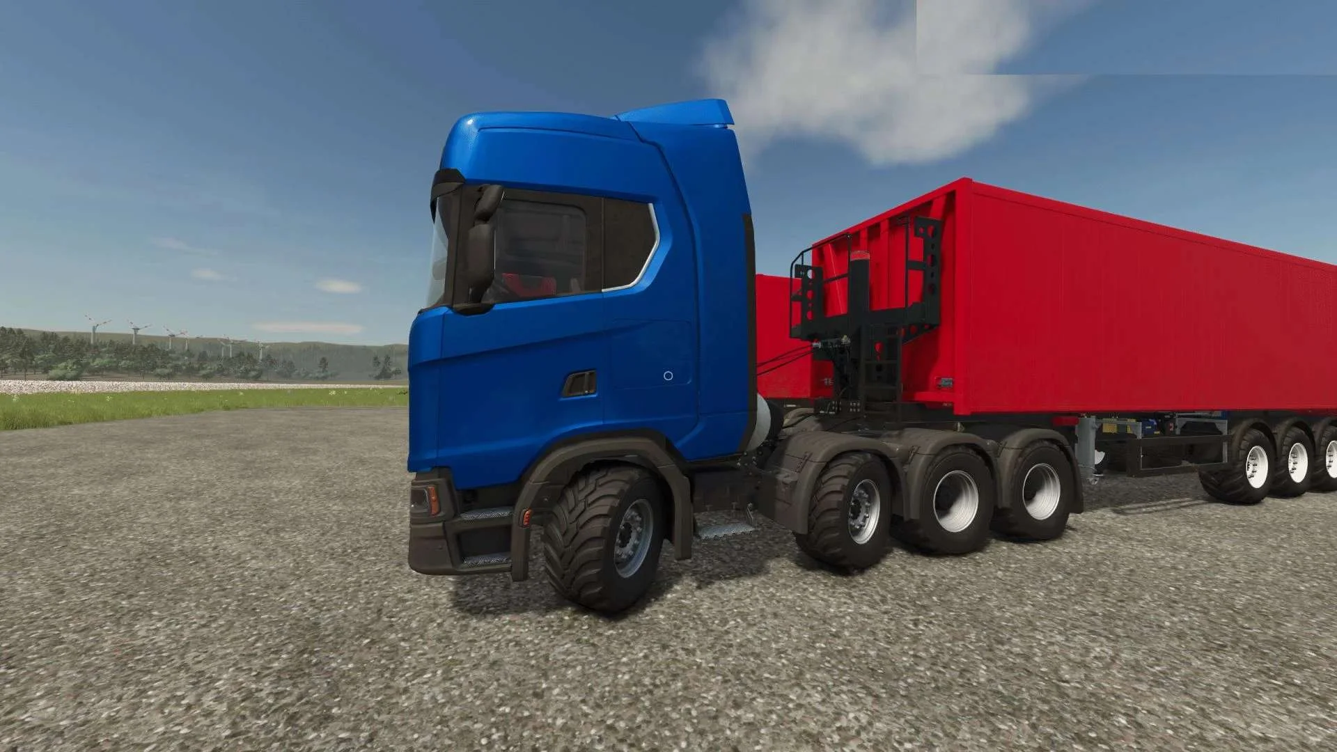 FS25 Scania 8×8 v1.0 Trucks Mod FS25 Mod Free Download