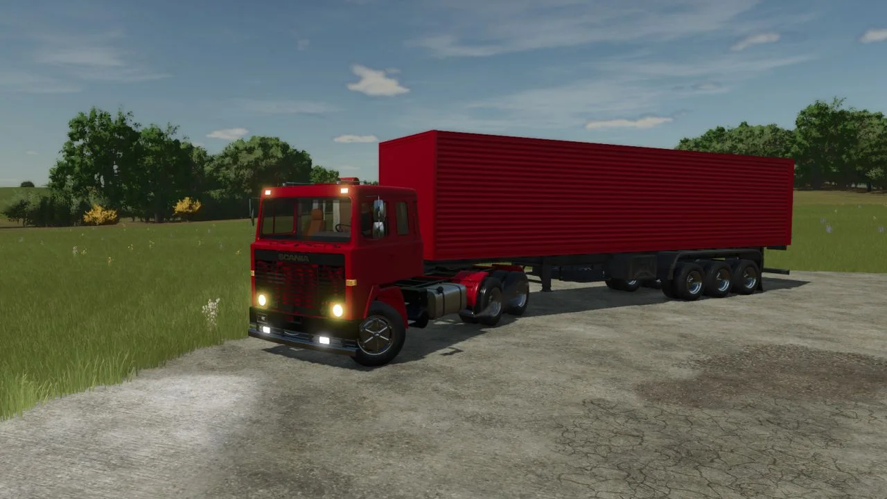 FS25 Scania LK 140 Series V1.0 Trucks Mod FS25 Mod Free Download