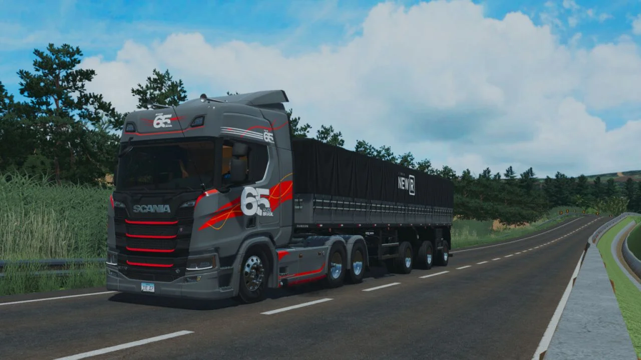 FS25 Scania NTG América do Sul 2025 V1.0 Trucks Mod FS25 Mod Free Download