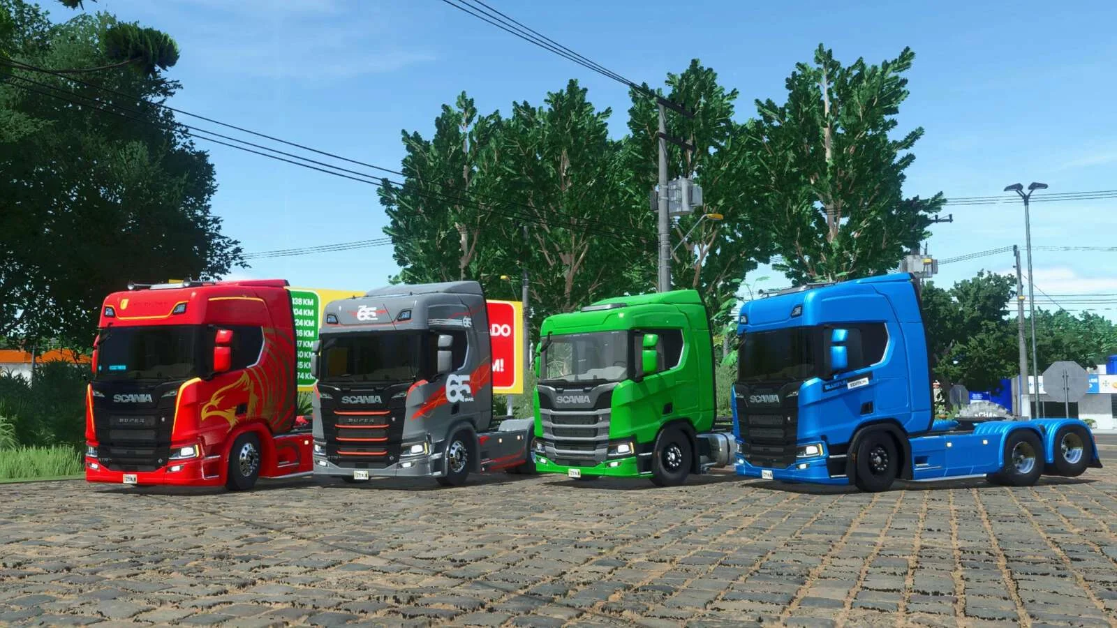FS25 Scania NTG South America v1.0 Trucks Mod FS25 Mod Free Download