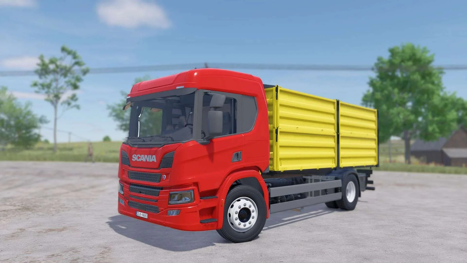 FS25 Scania P220/360-7L/9L v1.1 Trucks Mod FS25 Mod Free Download