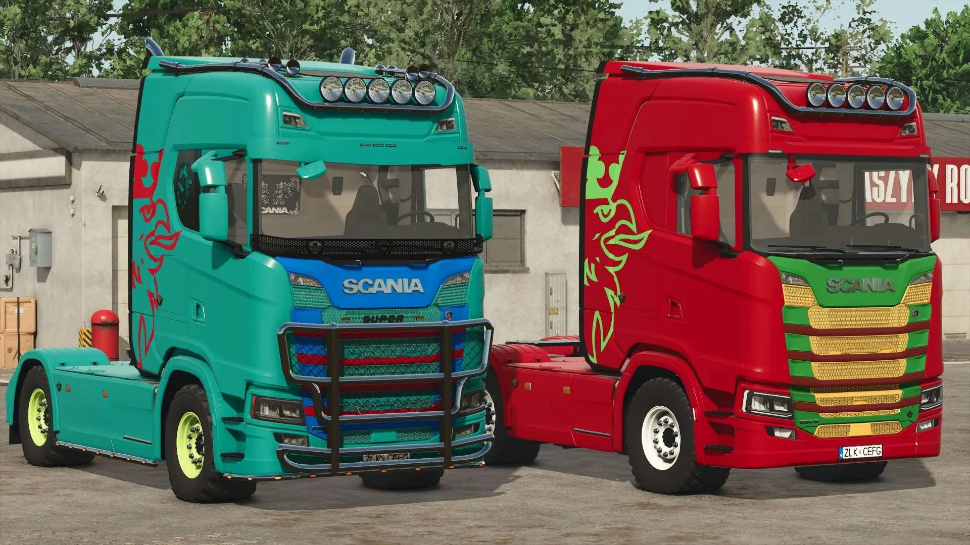 FS25 Scania S 4×2 & 6×4 v1.0 Trucks Mod FS25 Mod Free Download