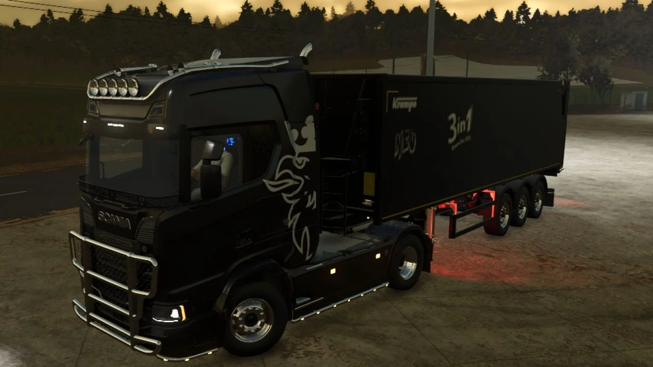 FS25 Scania S V1.0.1.3 Trucks Mod FS25 Mod Free Download