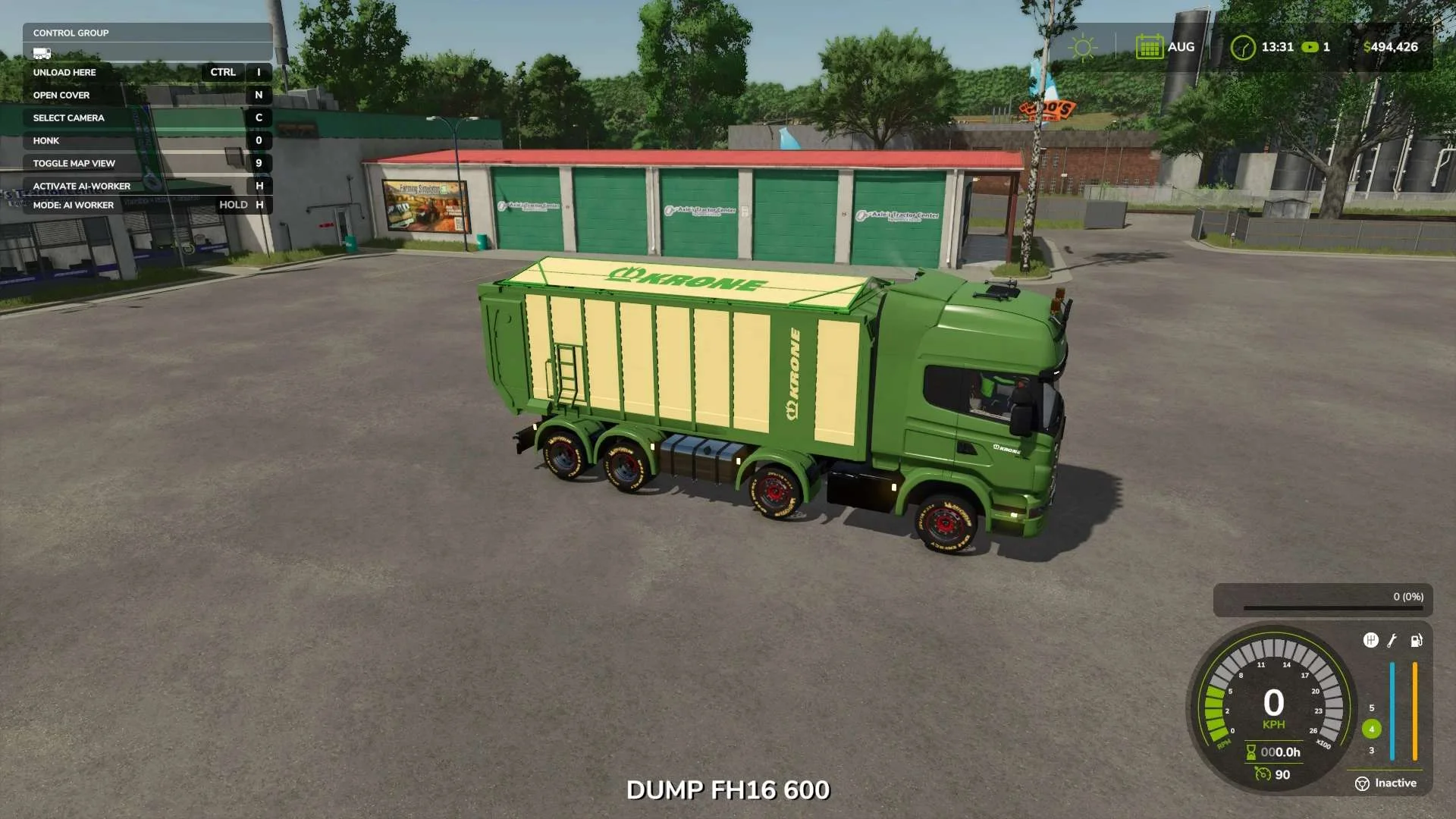 FS25 Scania TGX Cat v1.0 Trucks Mod FS25 Mod Free Download