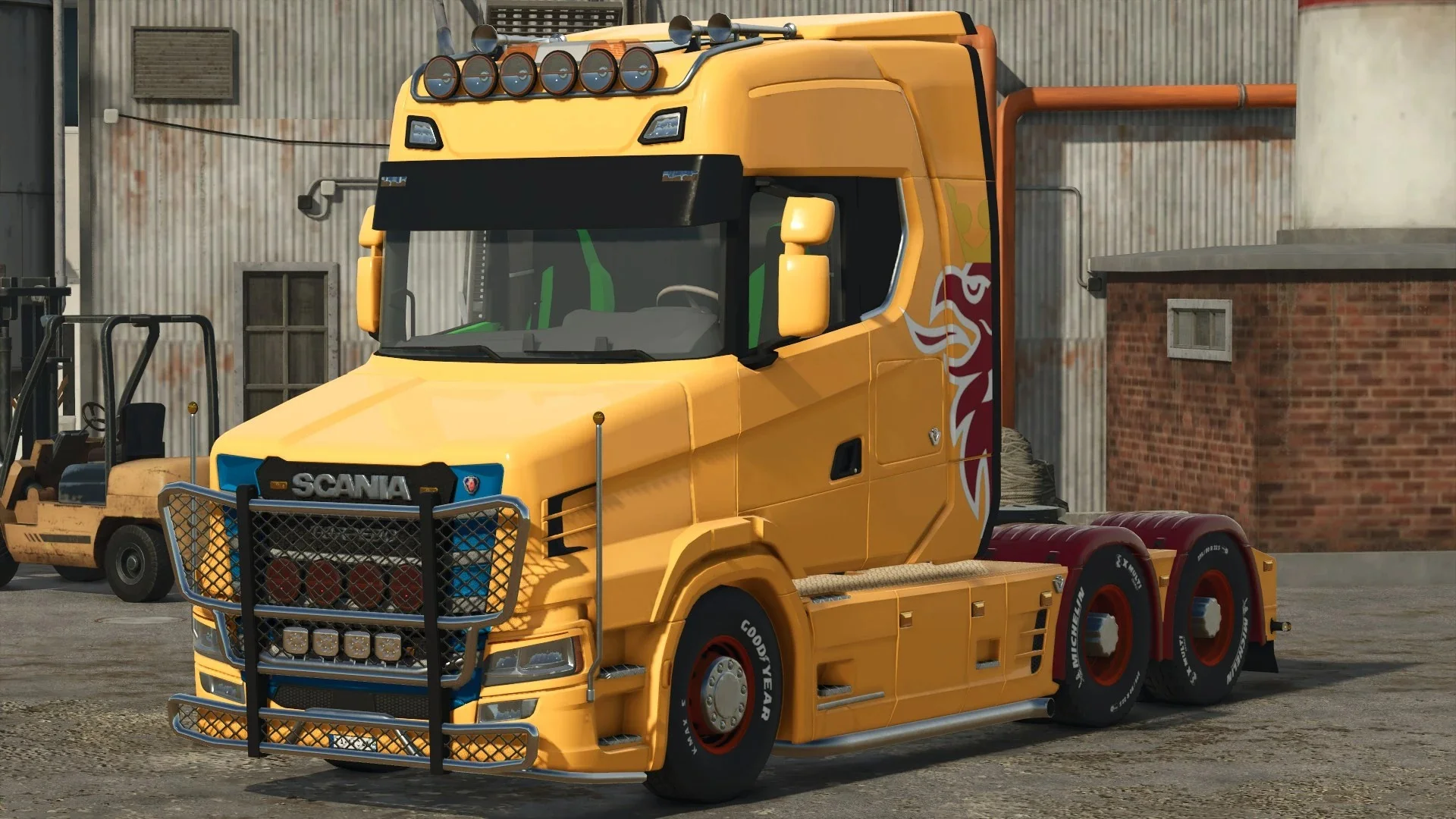 FS25 Scania Torpedo 550 V8 v1.0 Trucks Mod FS25 Mod Free Download