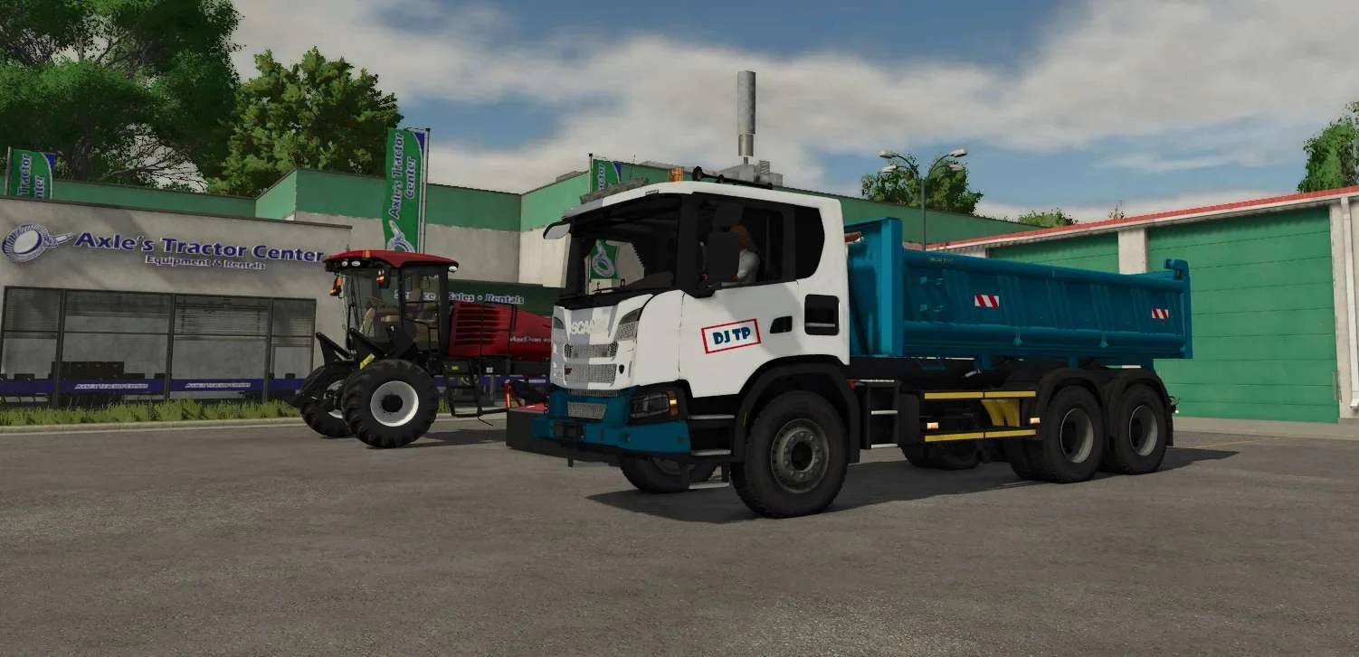 FS25 SCANIA xt Dump v1.0 Trucks Mod FS25 Mod Free Download