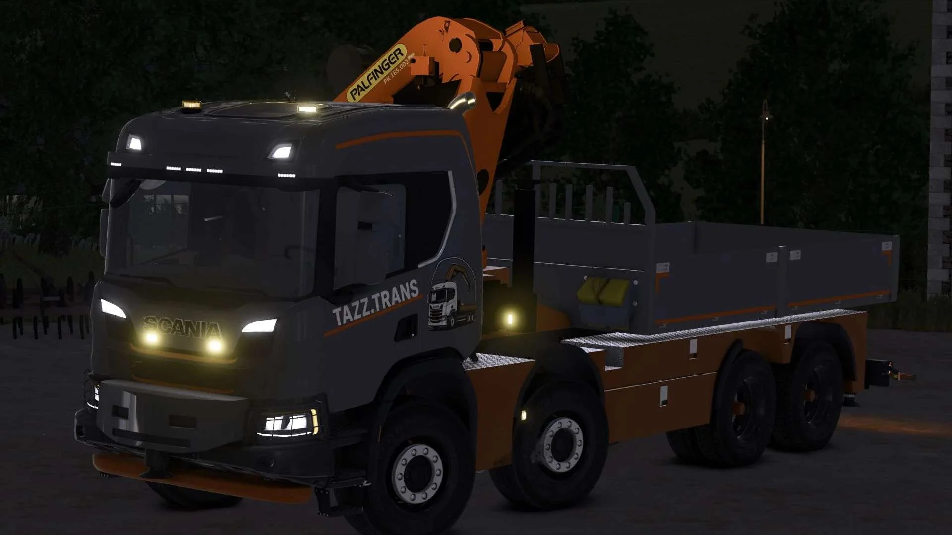 FS25 Scania XT Palfinger v1.0 Trucks Mod FS25 Mod Free Download