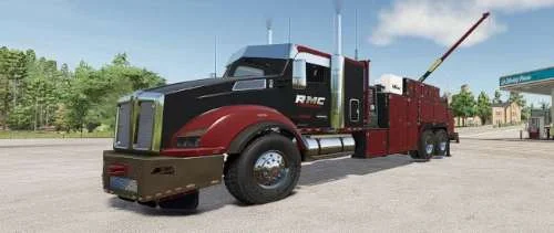 FS25 T880 Service Truck v1.0 Trucks Mod FS25 Mod Free Download