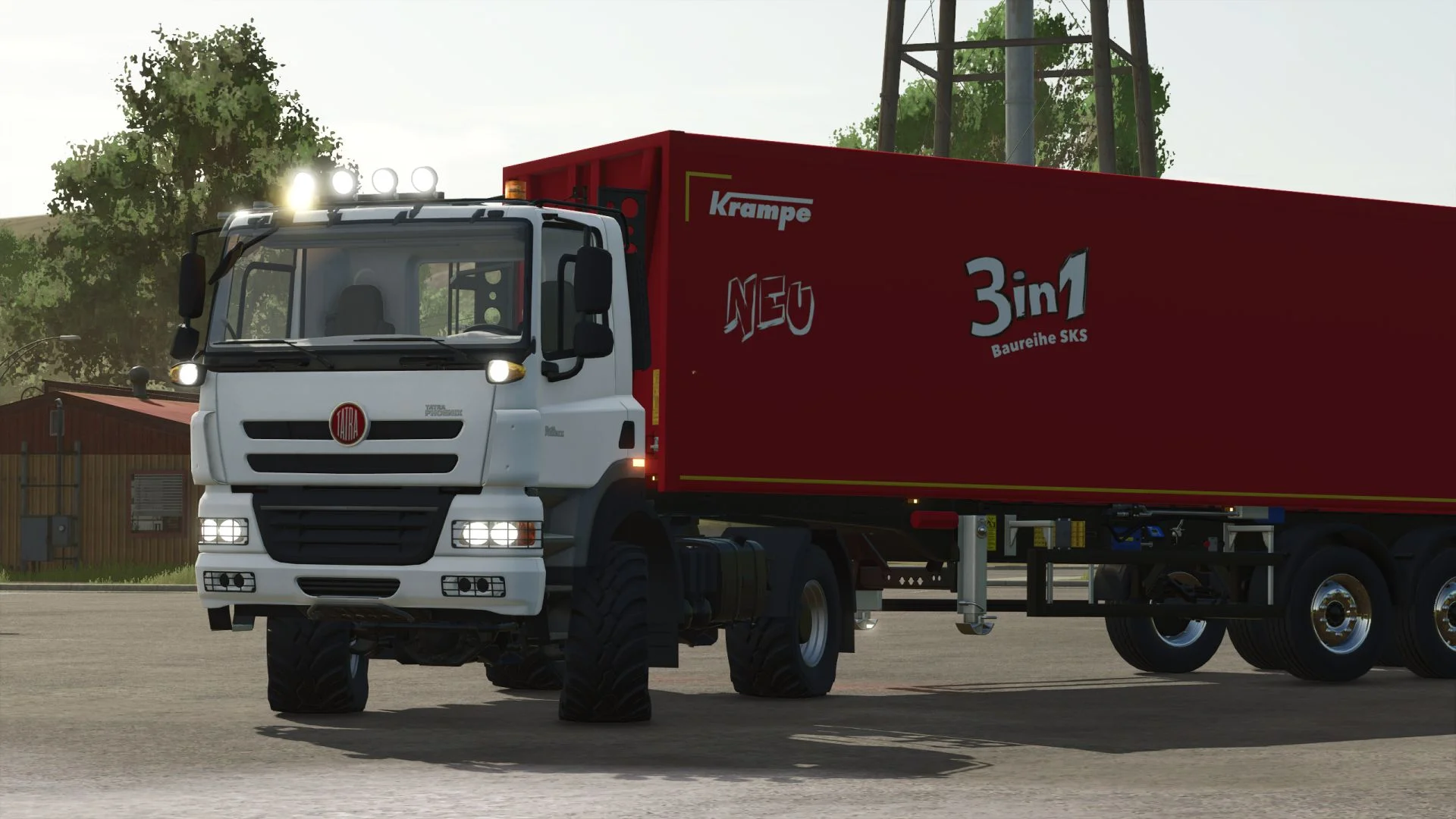 FS25 Tatra Phoenix 4×4 v1.0 Trucks Mod FS25 Mod Free Download