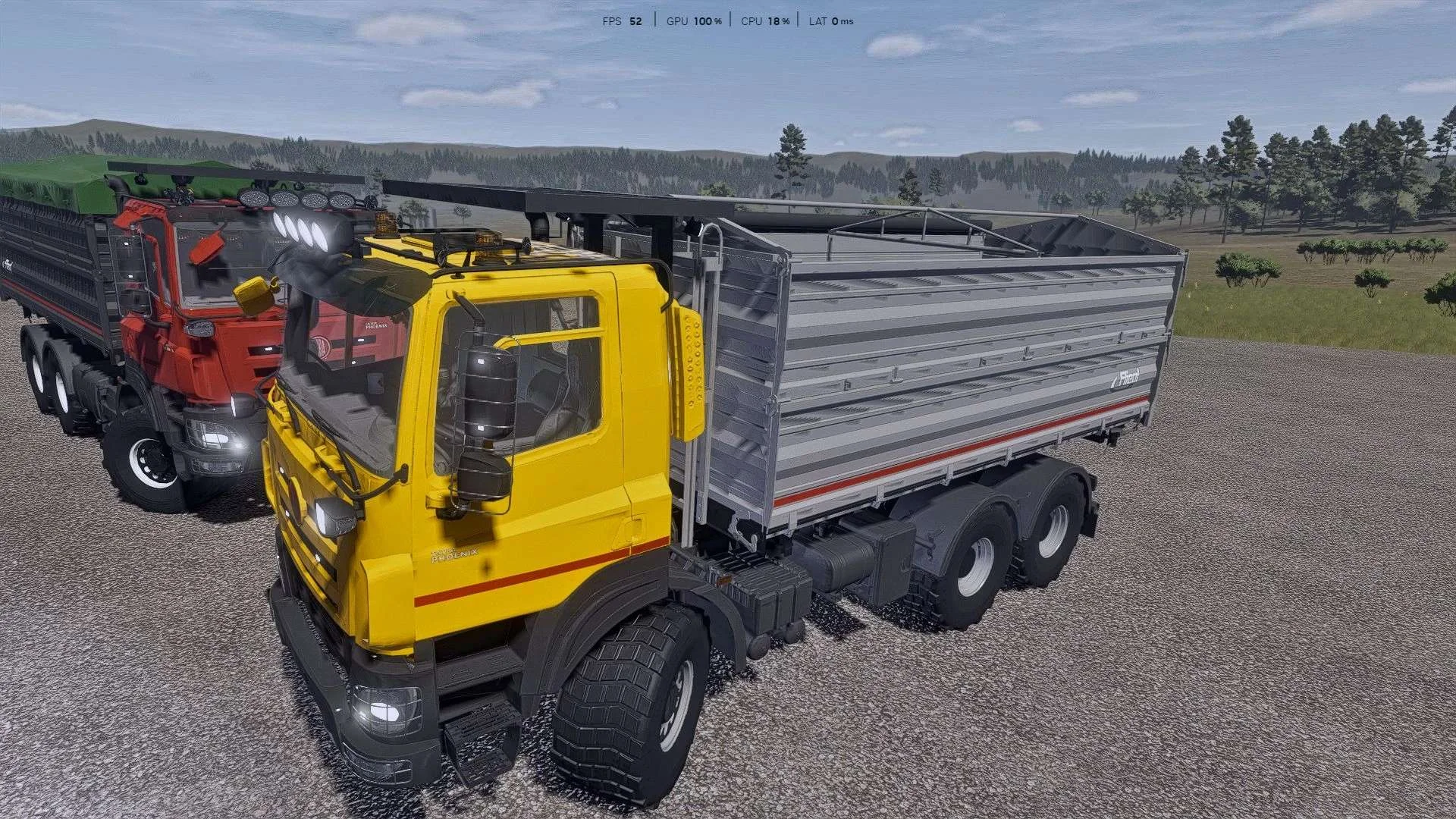 FS25 Tatra Phoenix Agro 6×6 with Fliegl tipper v1.0 Trucks Mod FS25 Mod Free Download