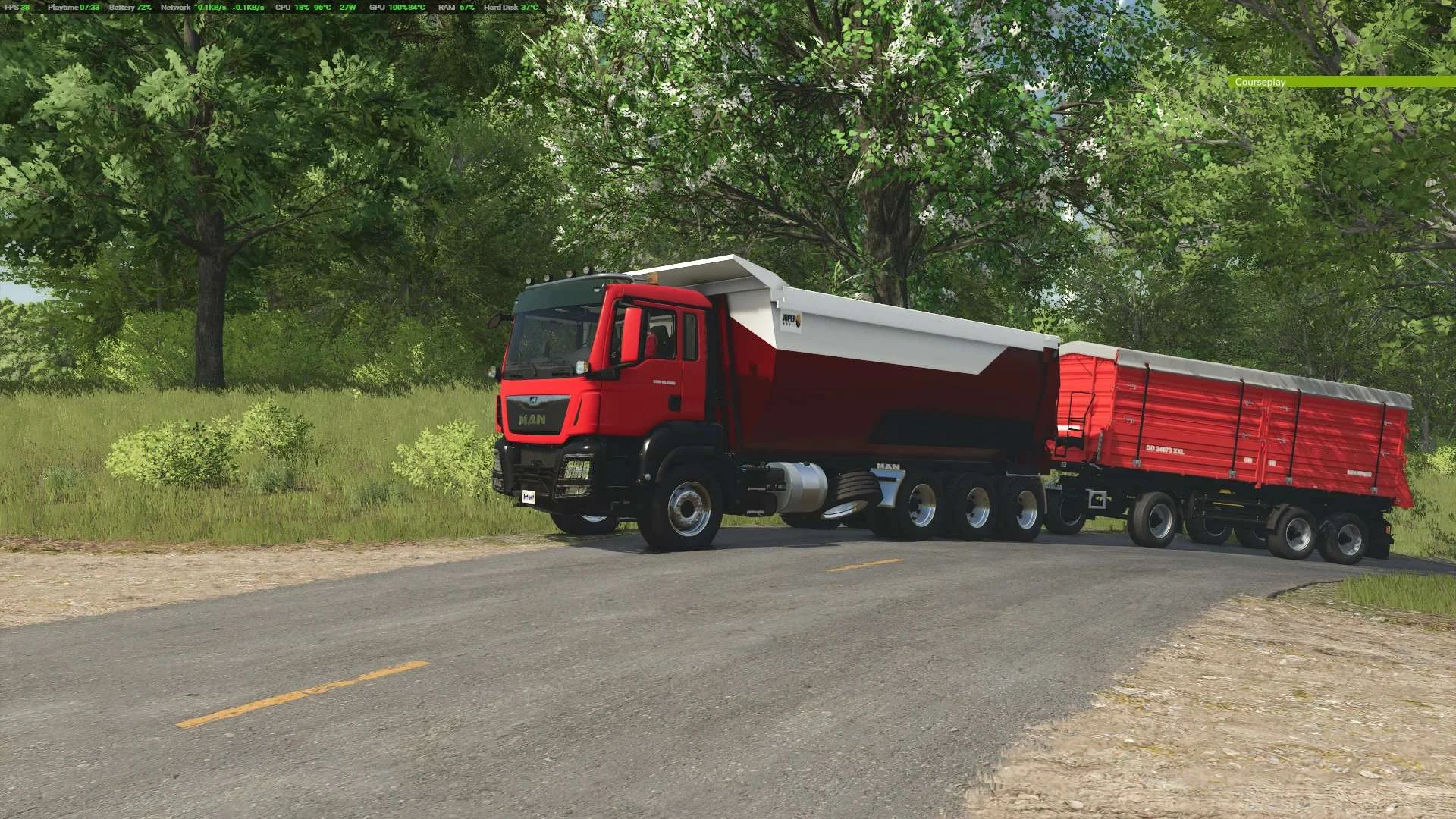 FS25 TGSMan Dumper v1.0.1 Trucks Mod FS25 Mod Free Download