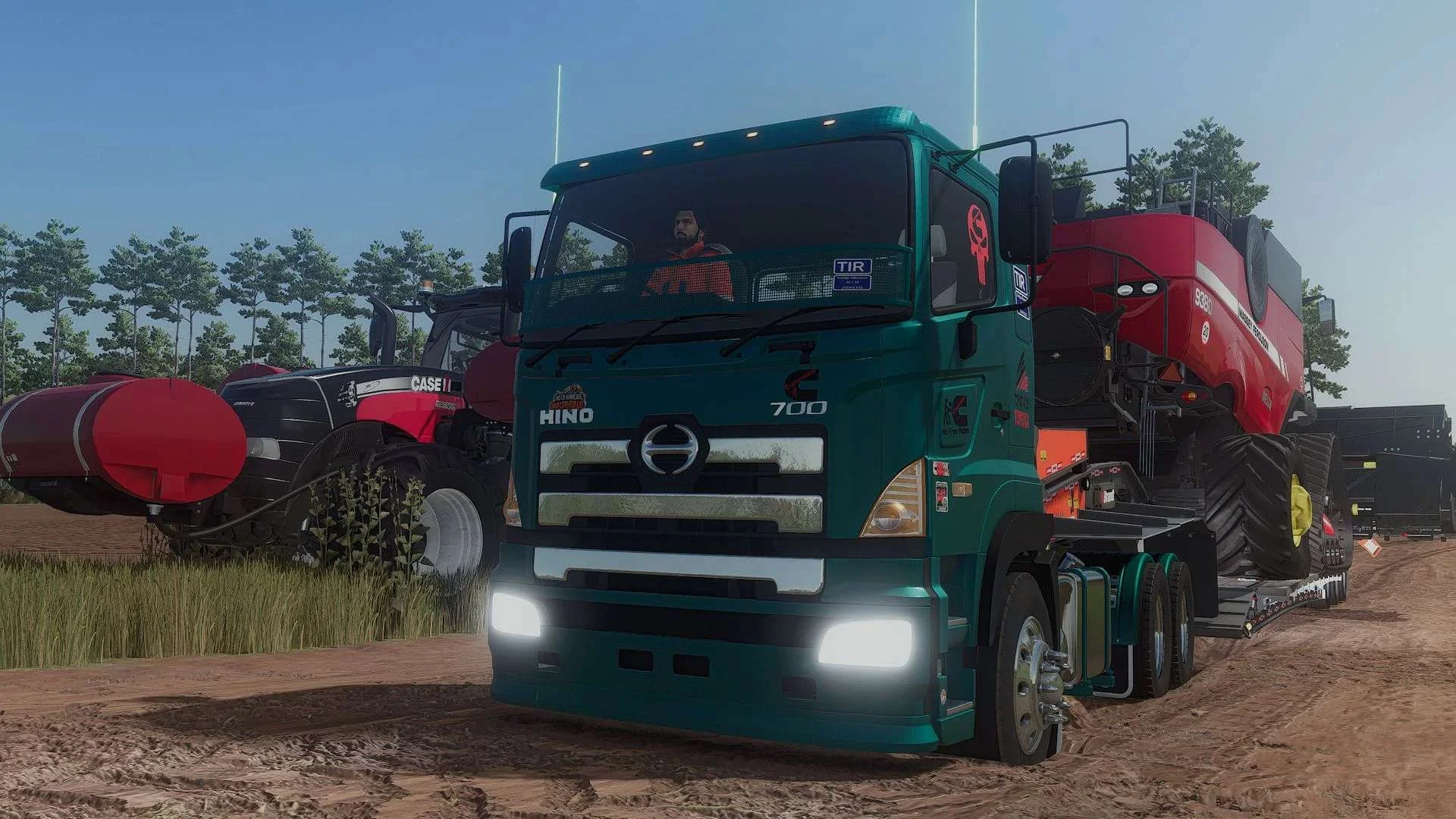 FS25 Toyota Hino 700 Pack v1.0.1 Trucks Mod FS25 Mod Free Download