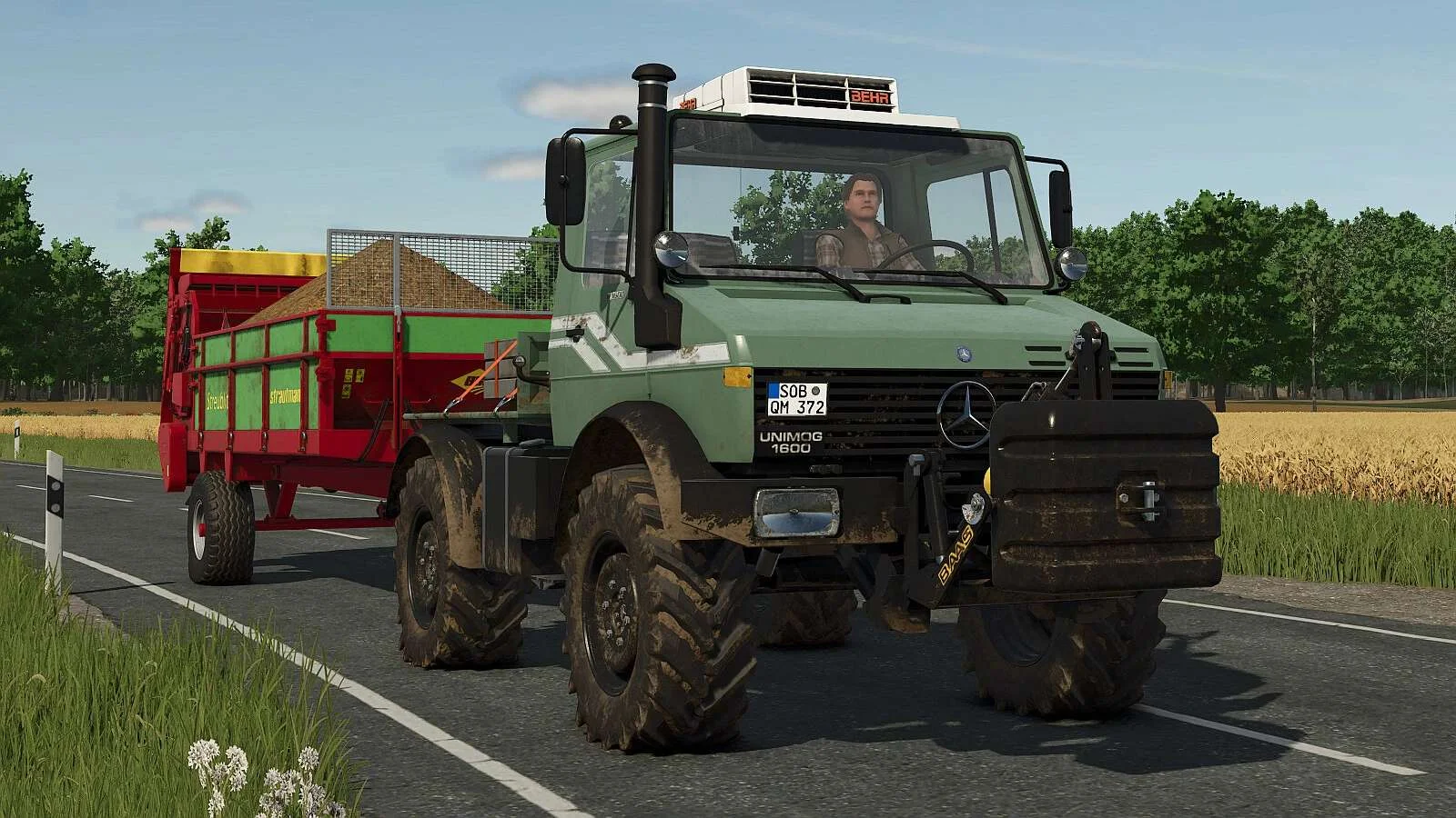 FS25 Unimog U1200, U1400, U1600 v1.0 Trucks Mod FS25 Mod Free Download