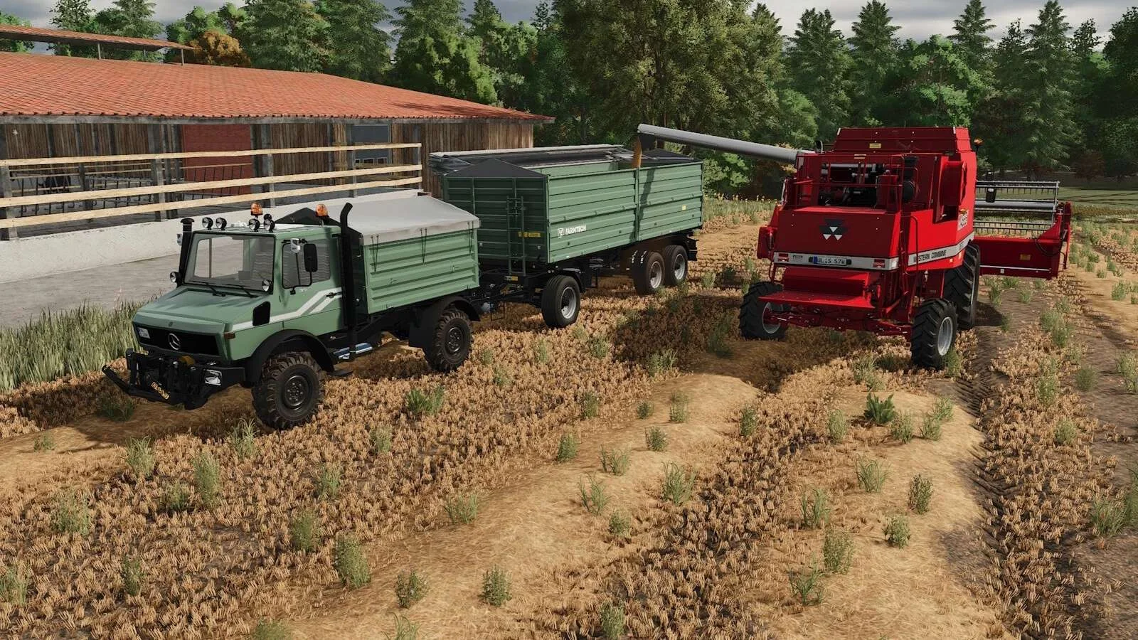 FS25 Unimog U1250, U1450, U1650 v1.0 Trucks Mod FS25 Mod Free Download