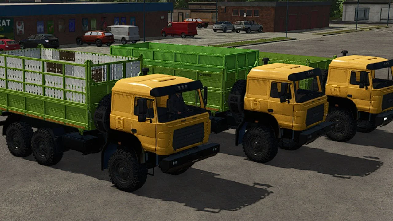 FS25 Ural 6370K Selkhoznik V1.0 Trucks Mod FS25 Mod Free Download