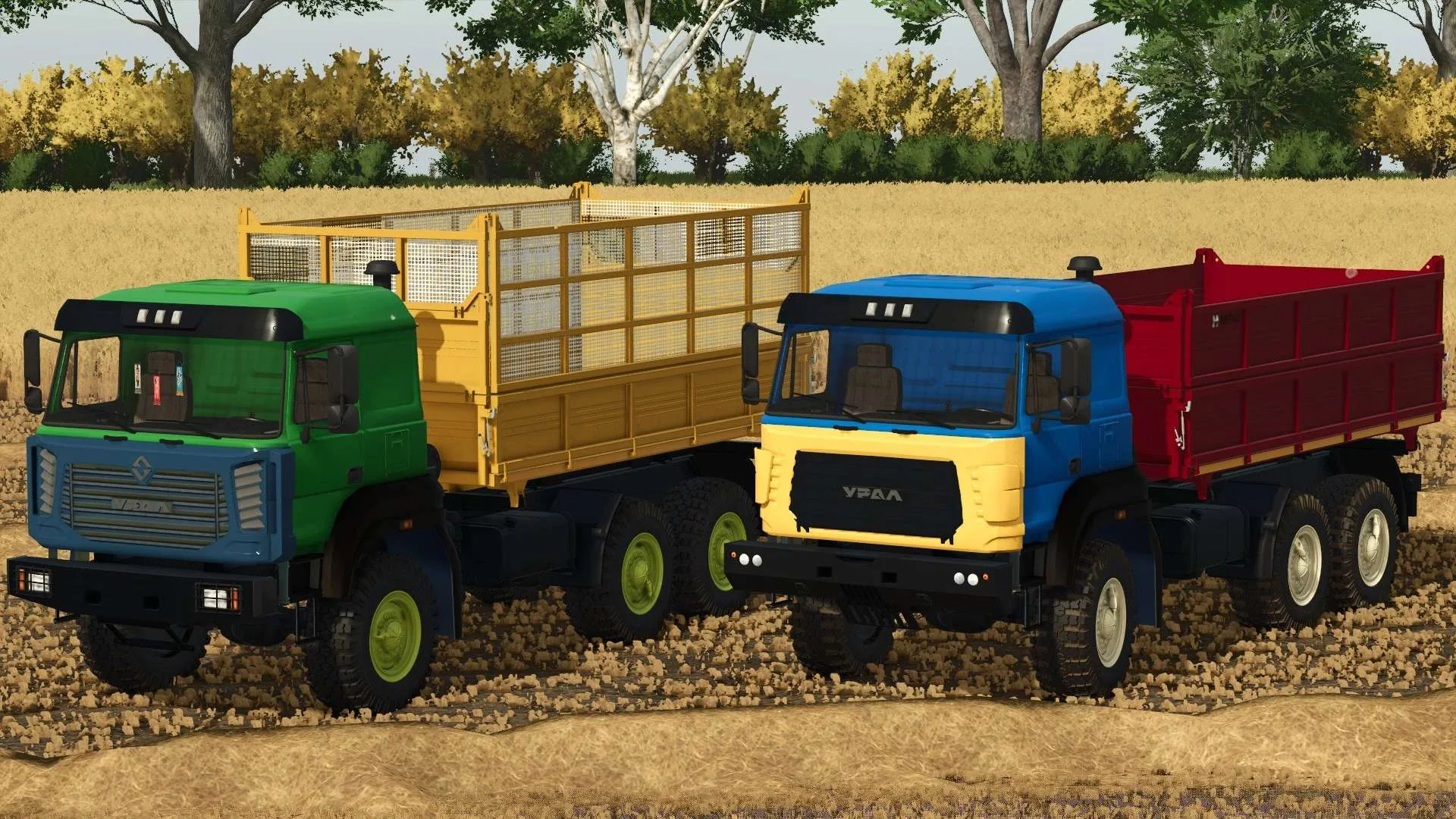 FS25 Ural 6370K v1.0 Trucks Mod FS25 Mod Free Download