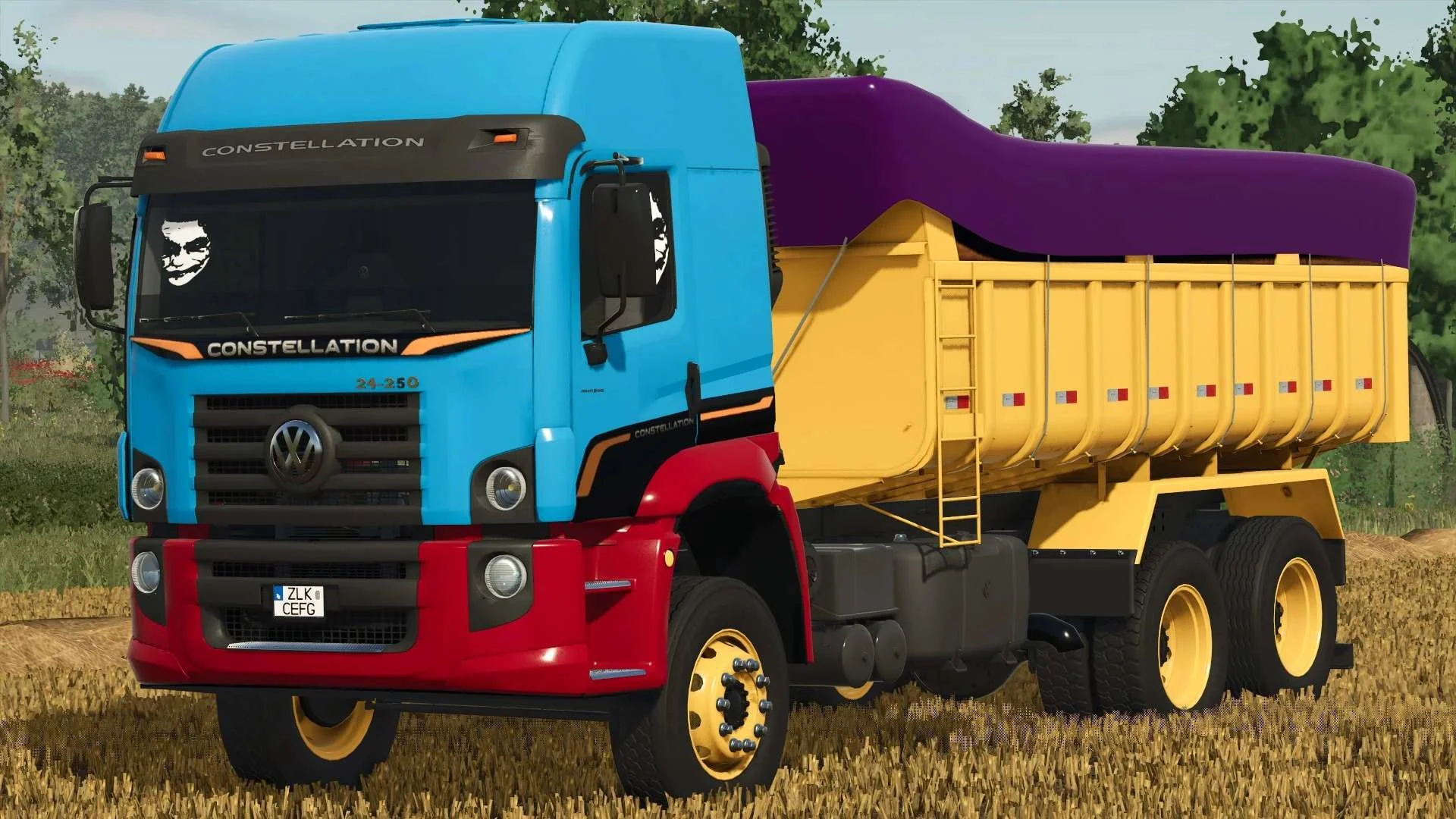 FS25 Volswagen Constellation 24-250 v1.0 Trucks Mod FS25 Mod Free Download