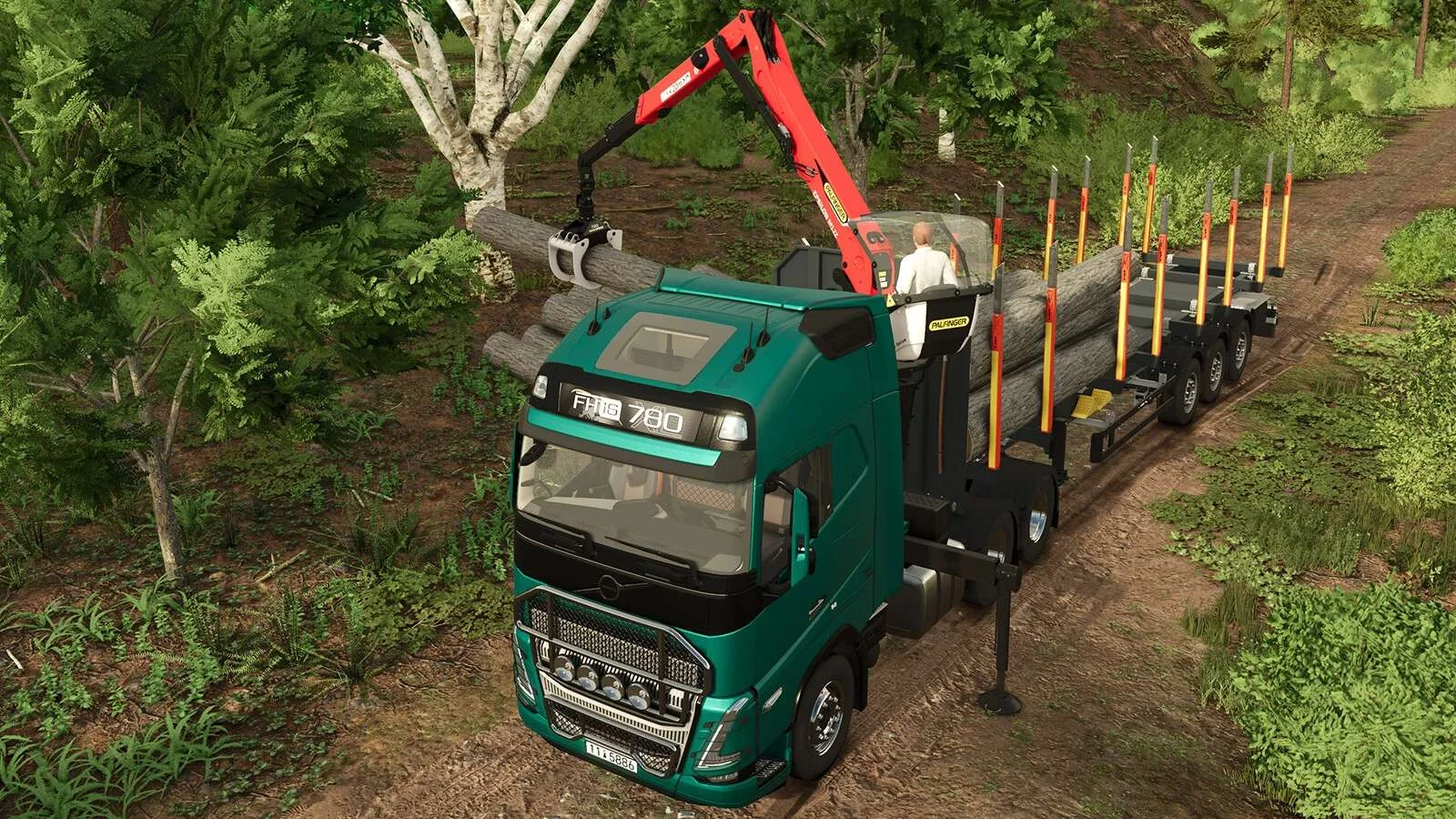 FS25 Volvo FH16 6×4 + PALFINGER EPSILON M12Z v1.0 Trucks Mod FS25 Mod Free Download