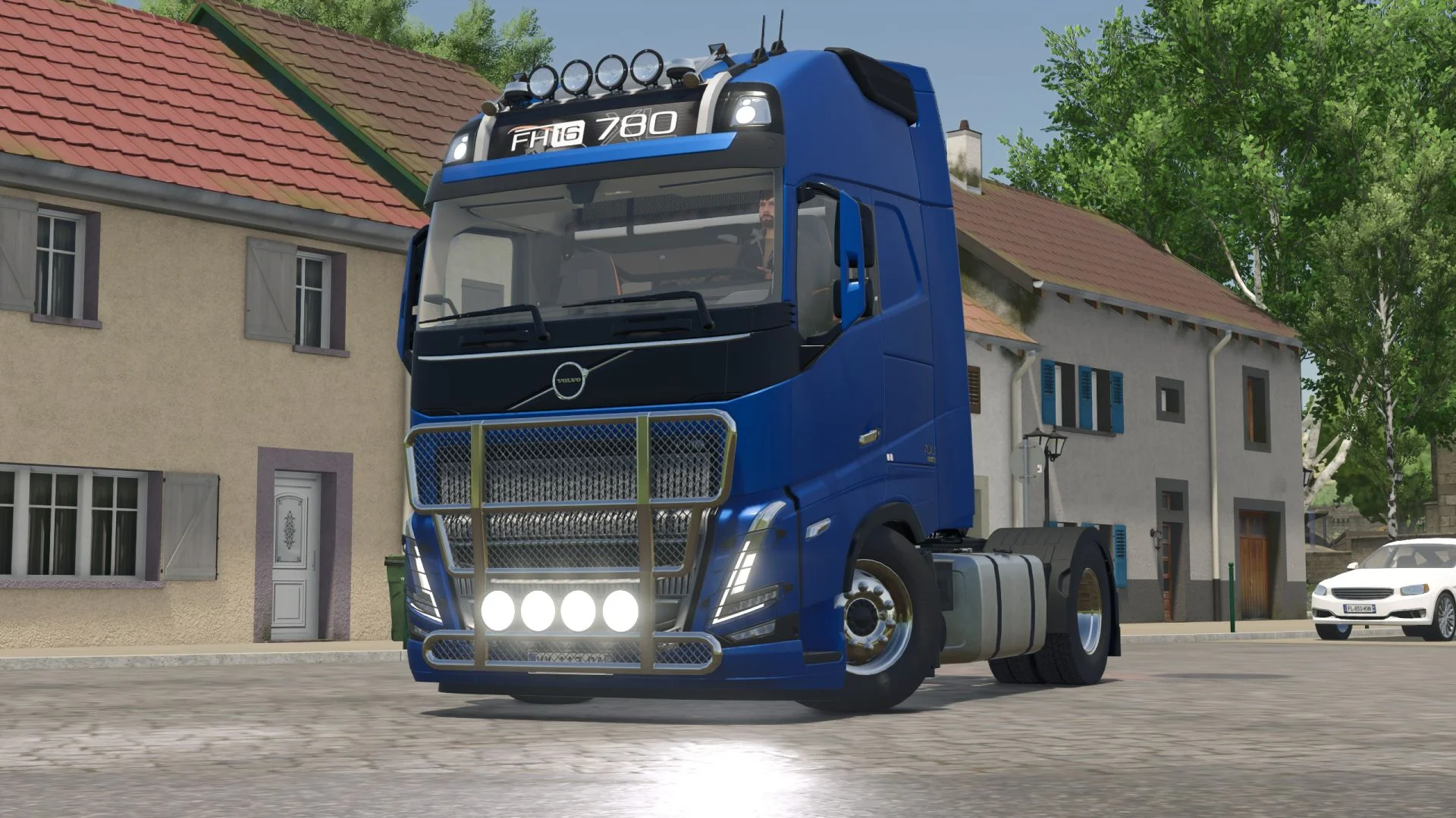 FS25 Volvo FH16 850 for swap bodies V1.0 Trucks Mod FS25 Mod Free Download